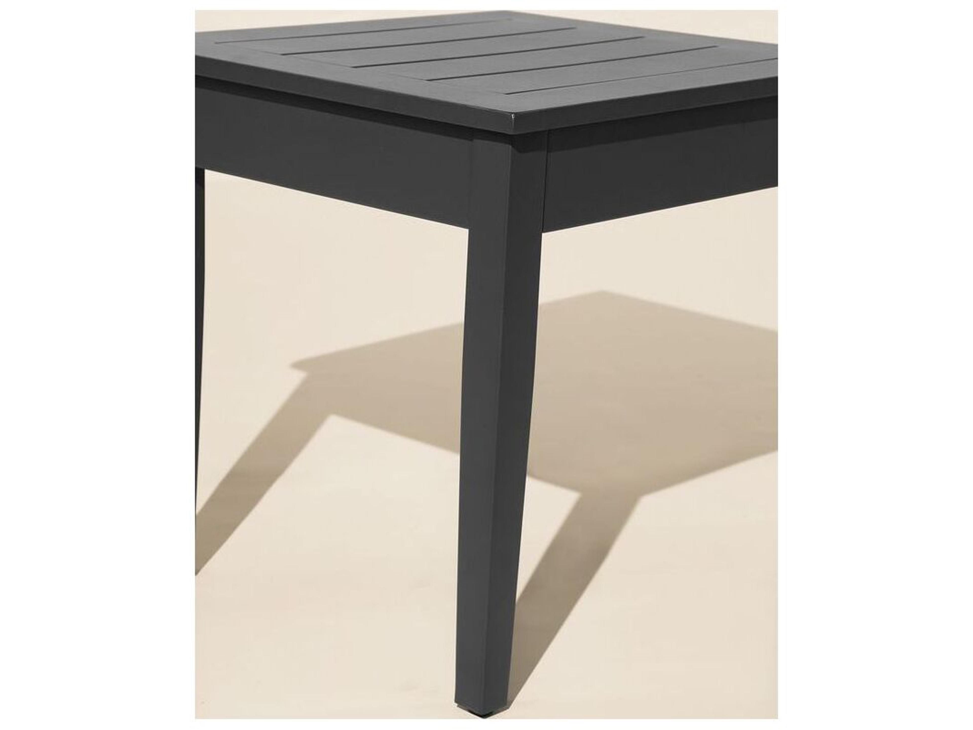Nantucket Aluminum Rectangular Outdoor End Table