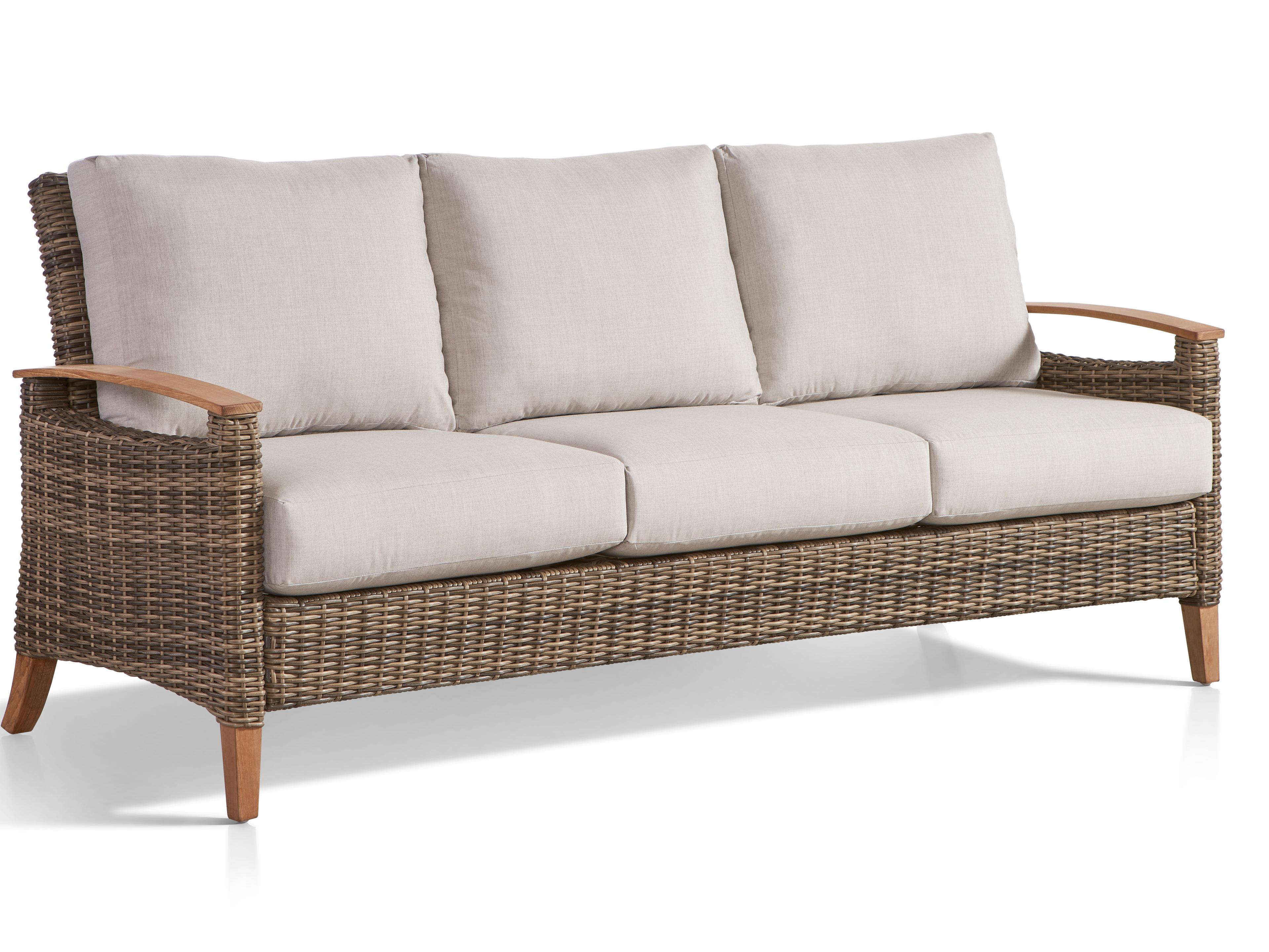 Payton Wicker Boulder Outdoor Sofa