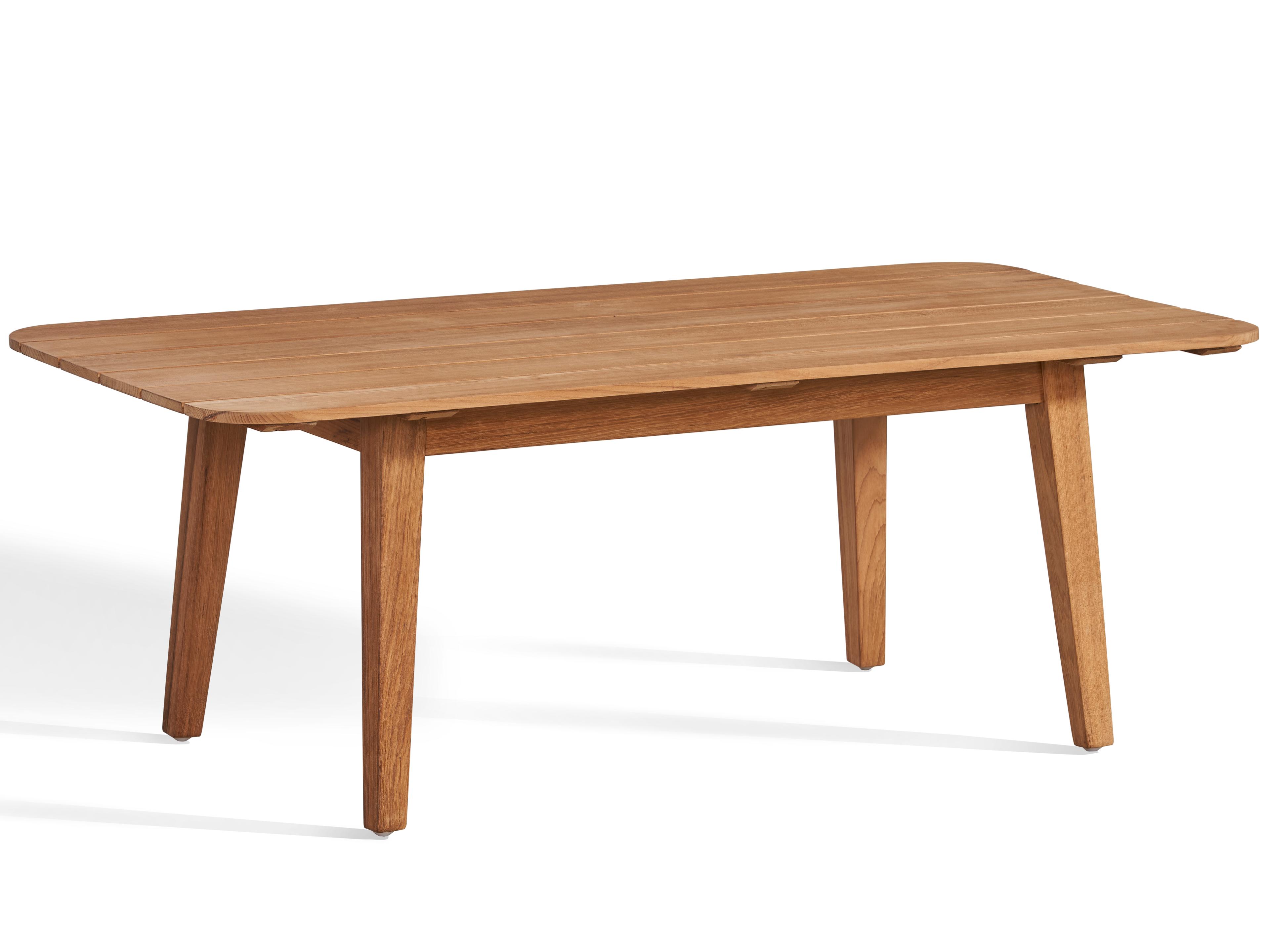 Payton Teak Rectangular Patio Coffee Table