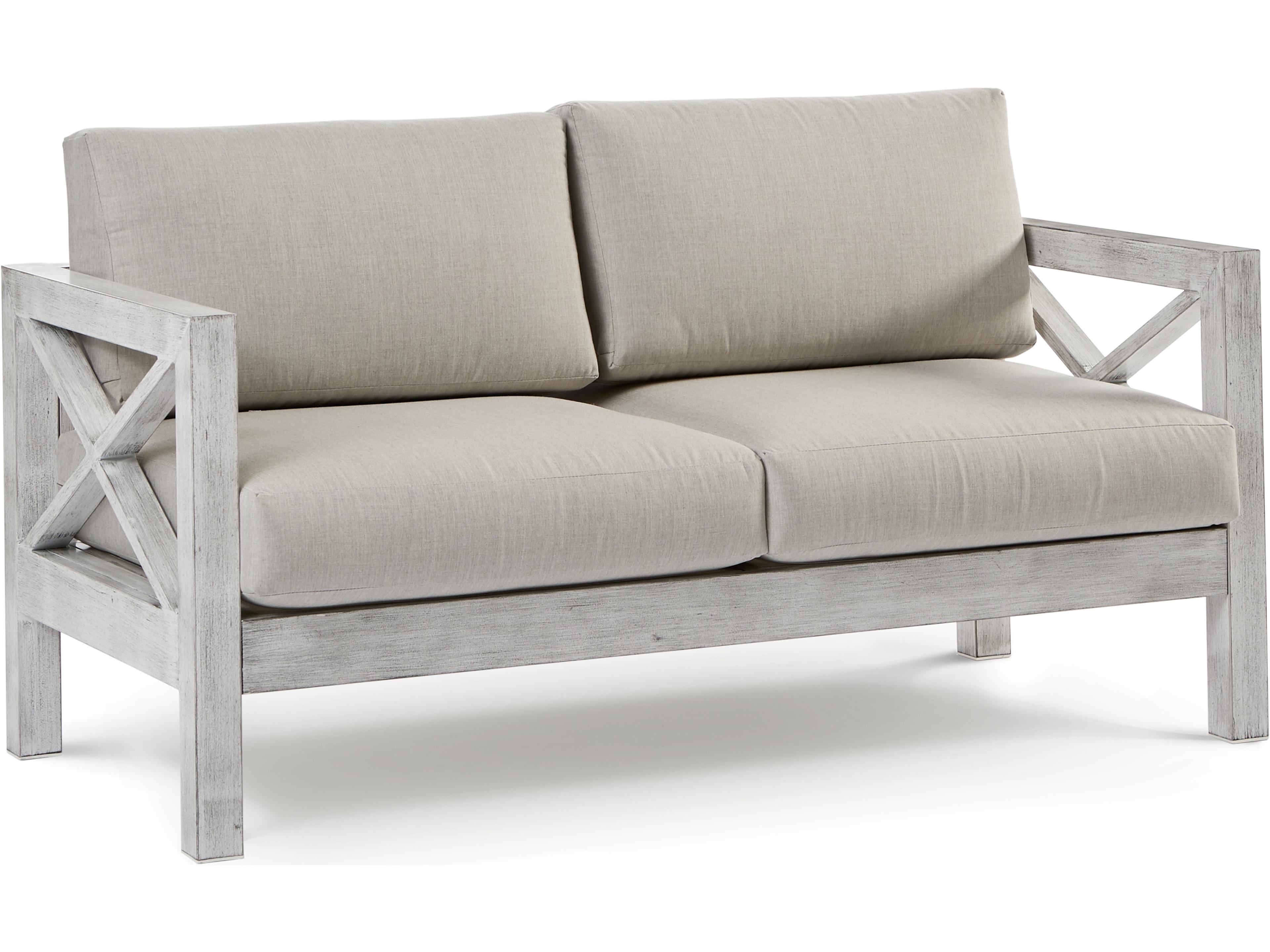 Farlowe Quick Ship Aluminum Cushion Loveseat