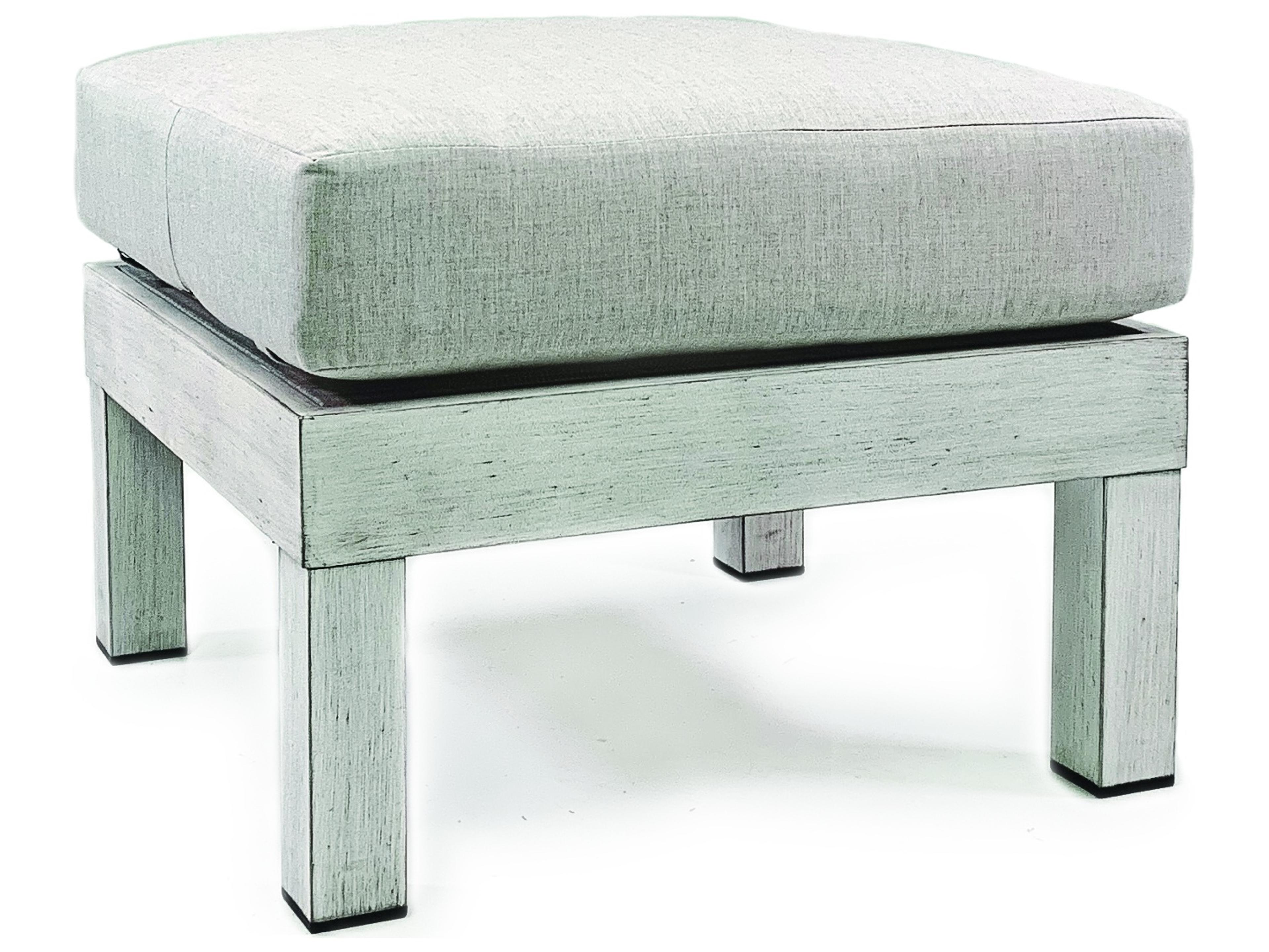 Farlowe Quick Ship Aluminum Cushion Ottoman