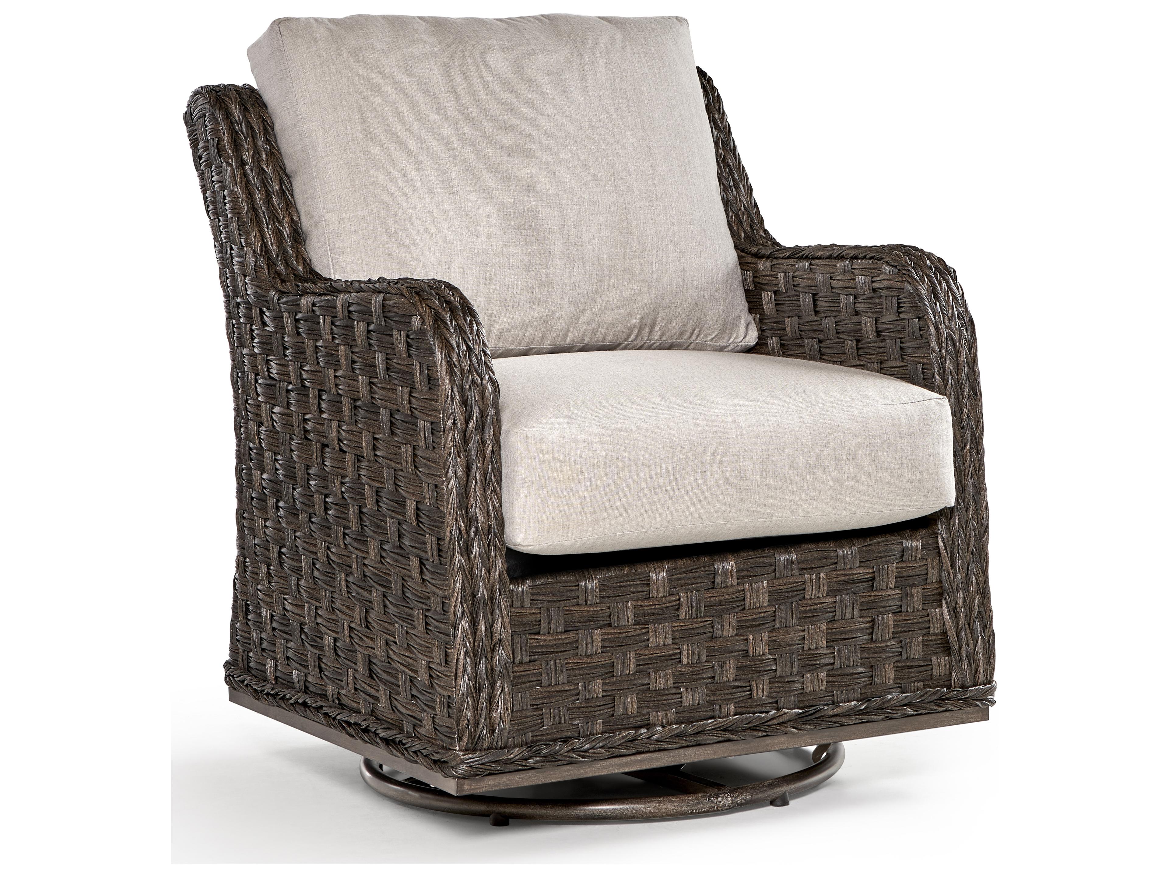 Grand Isle Quick Ship Wicker Cushion Lounge Chair