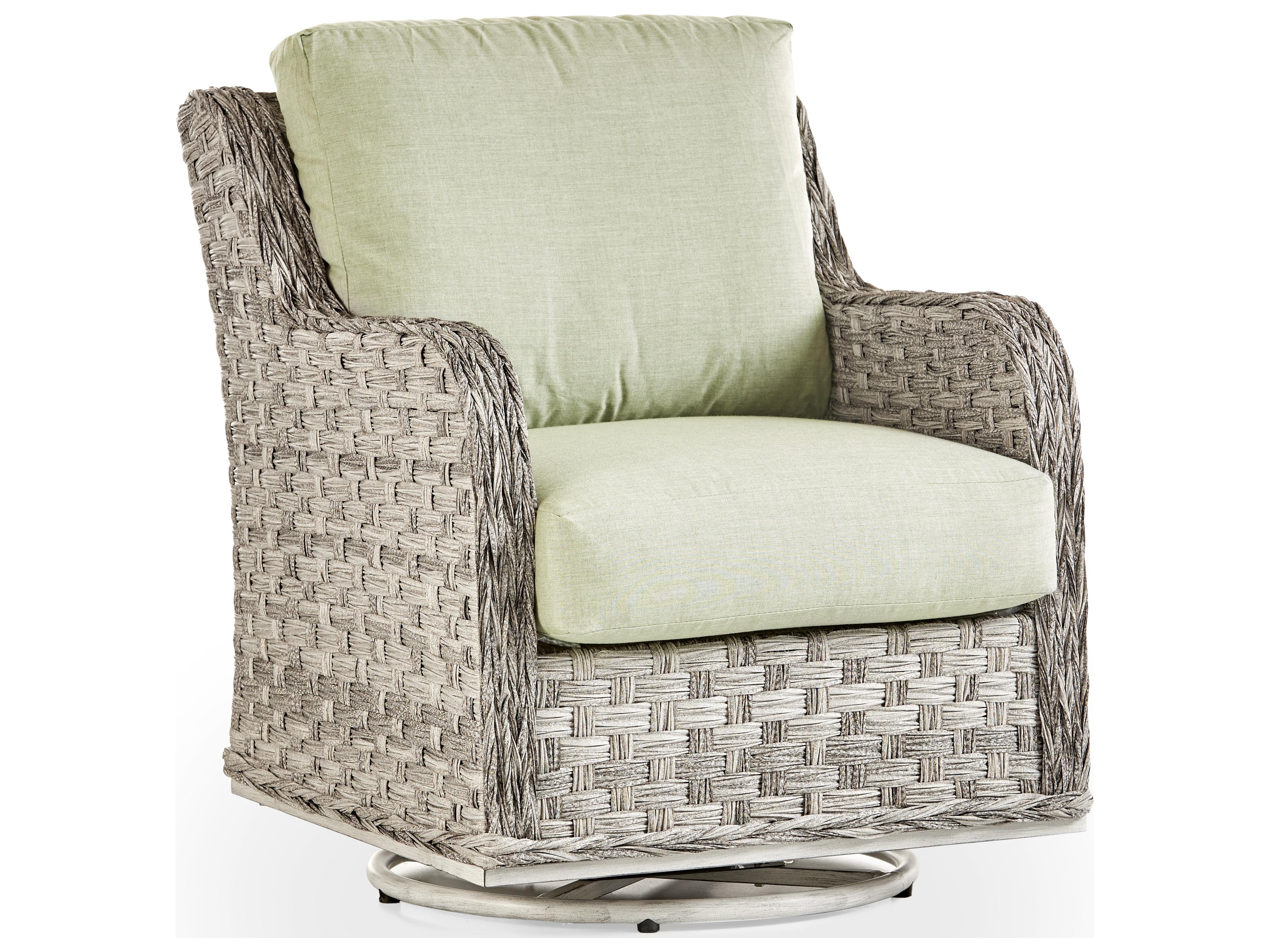 Grand Isle Quick Ship Wicker Cushion Lounge Chair