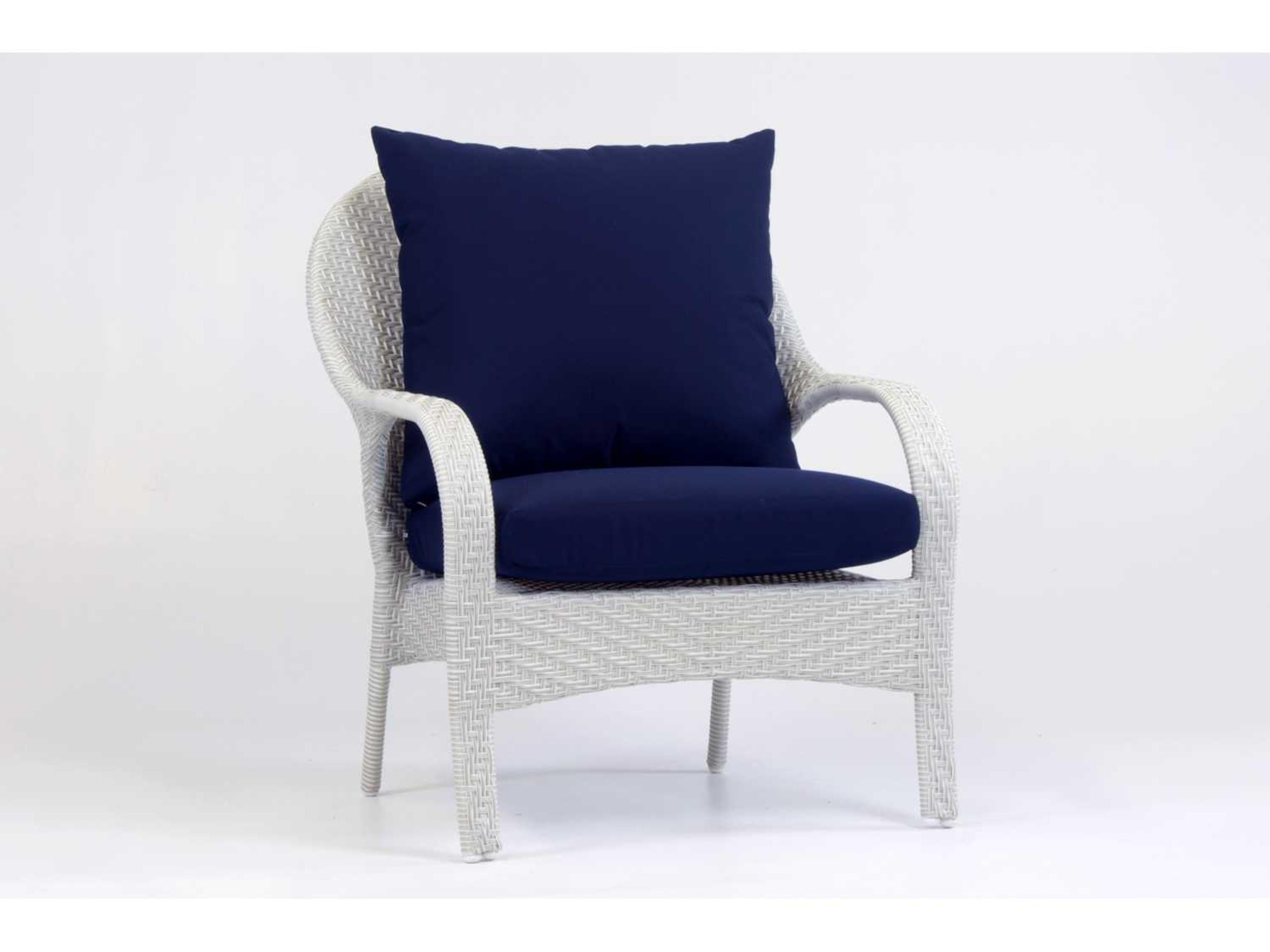 Bahia Wicker Cushion Patio Lounge Chair