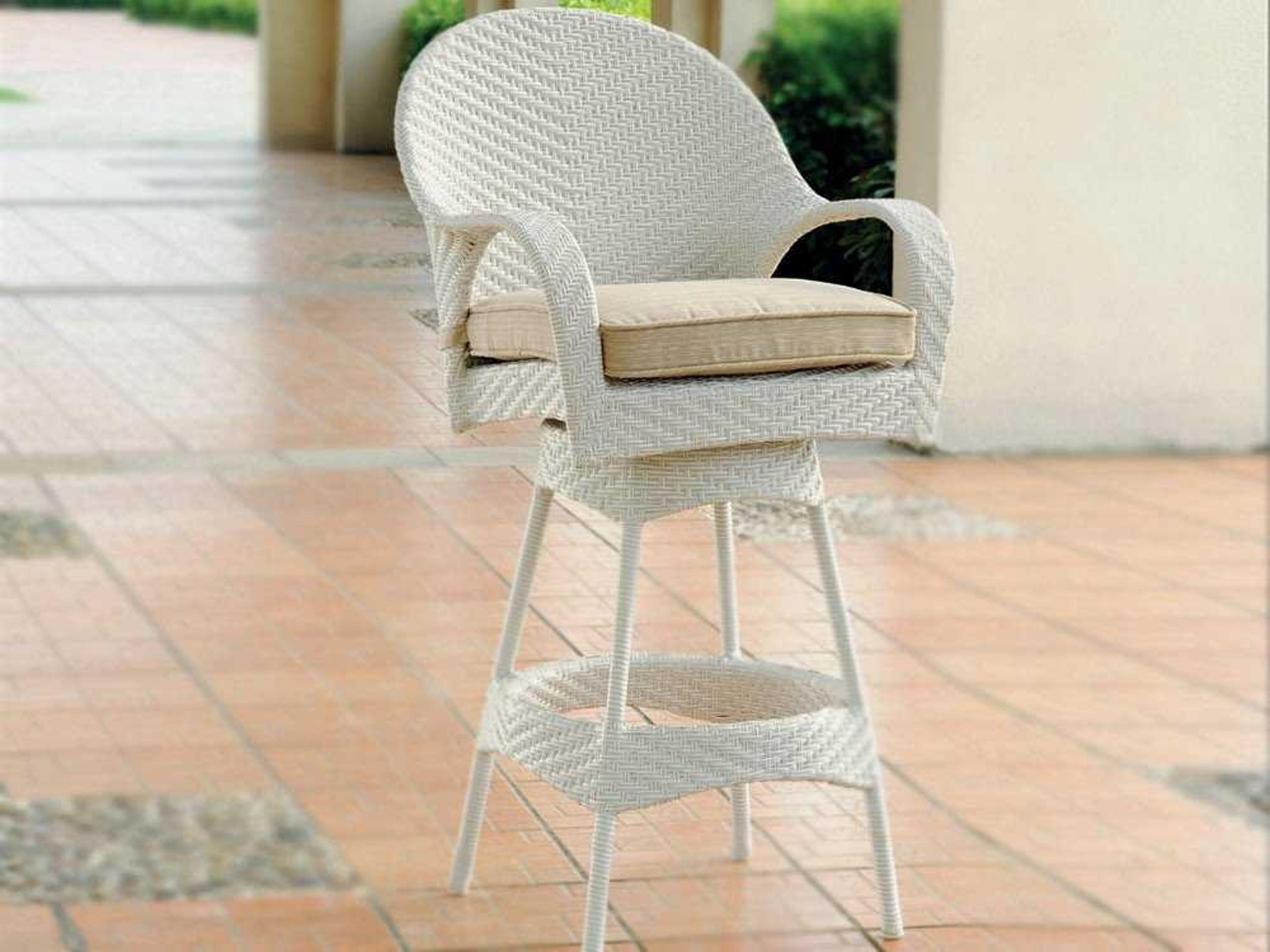 Bahia Wicker Outdoor Patio Bar Stool