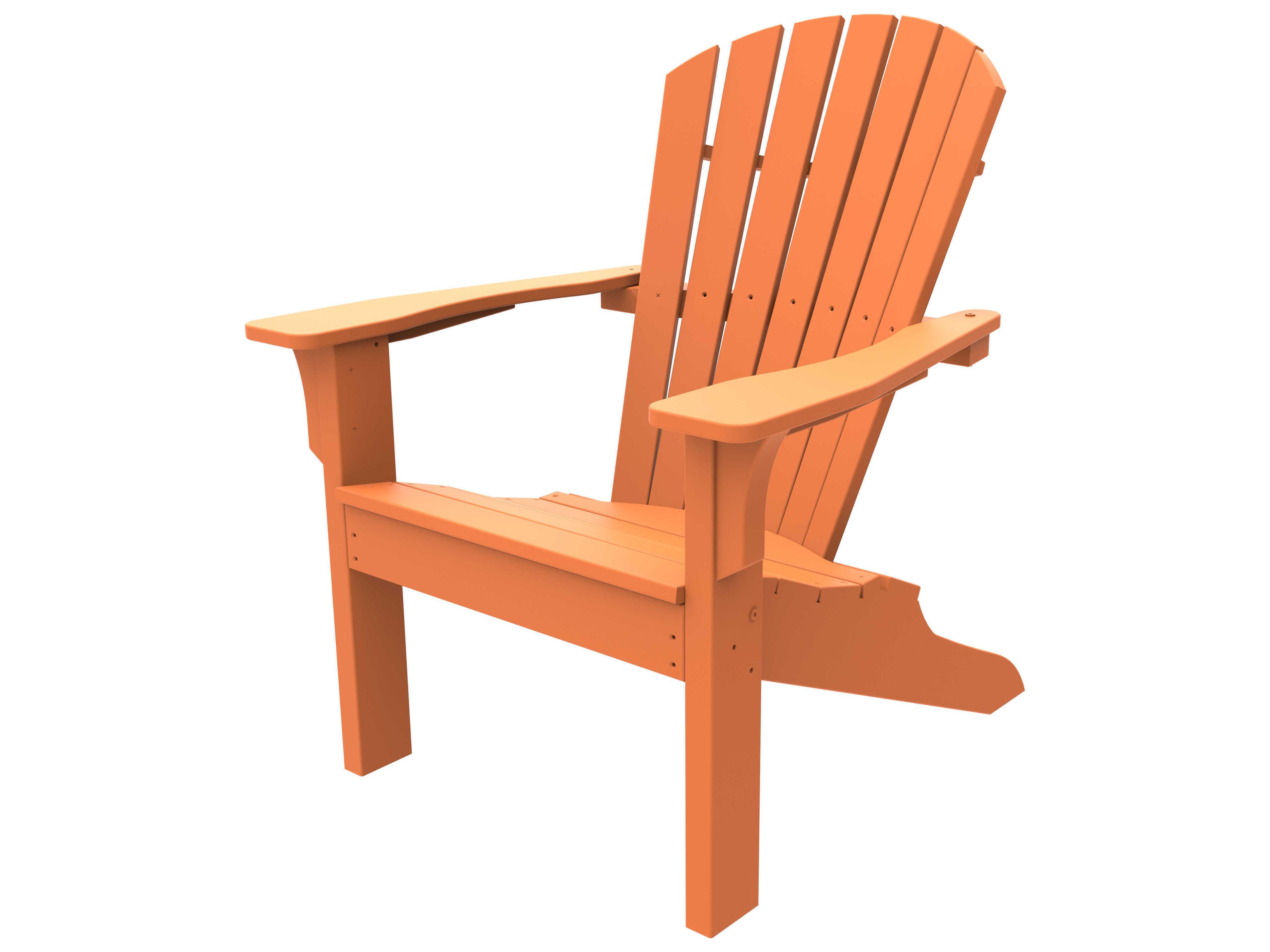 Seaside Casual Shellback Adirondack Recycled Plastic Chair