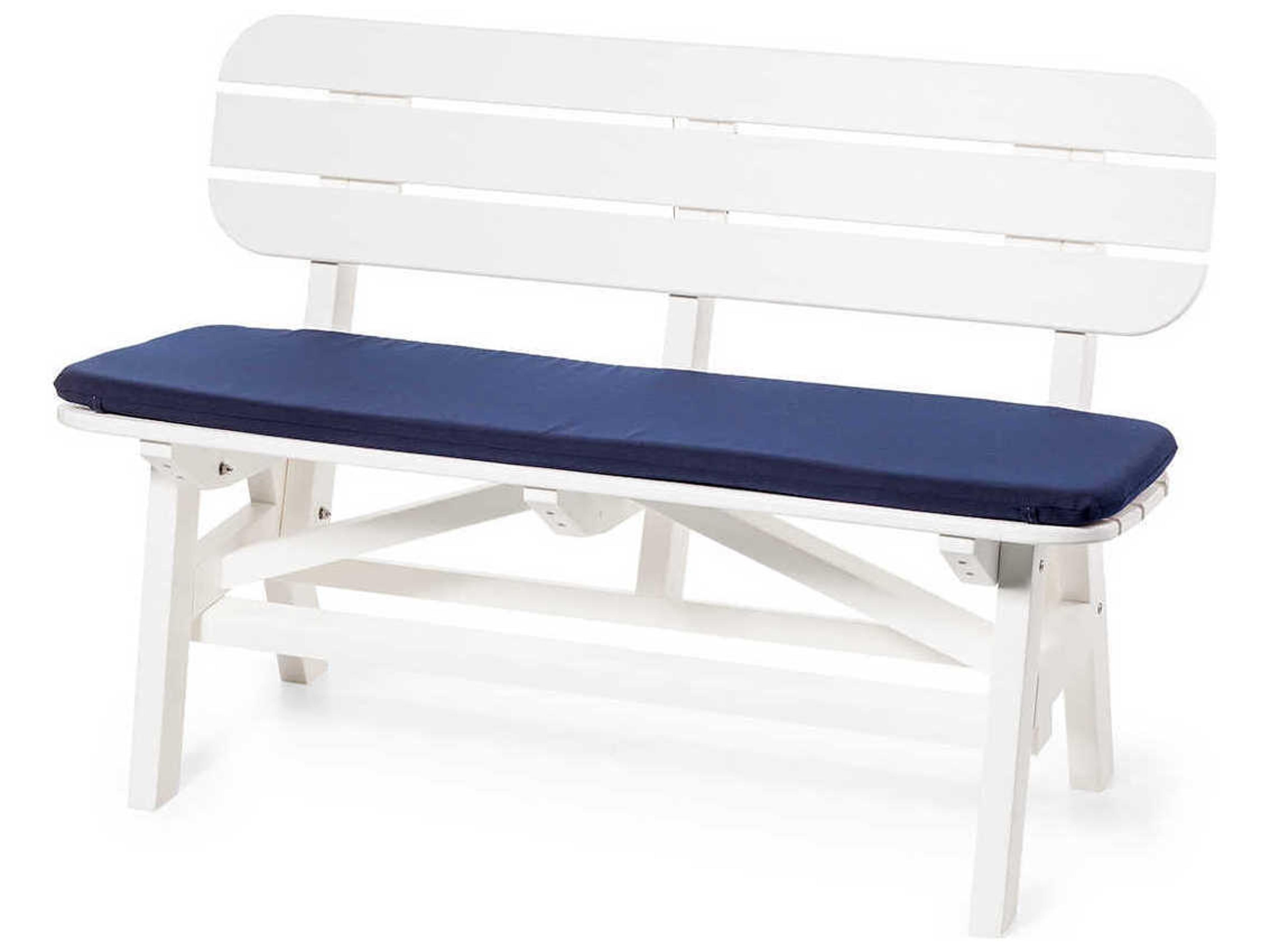 Seaside Casual Portsmouth Recycled Plastic 4 ft. Patio Bench