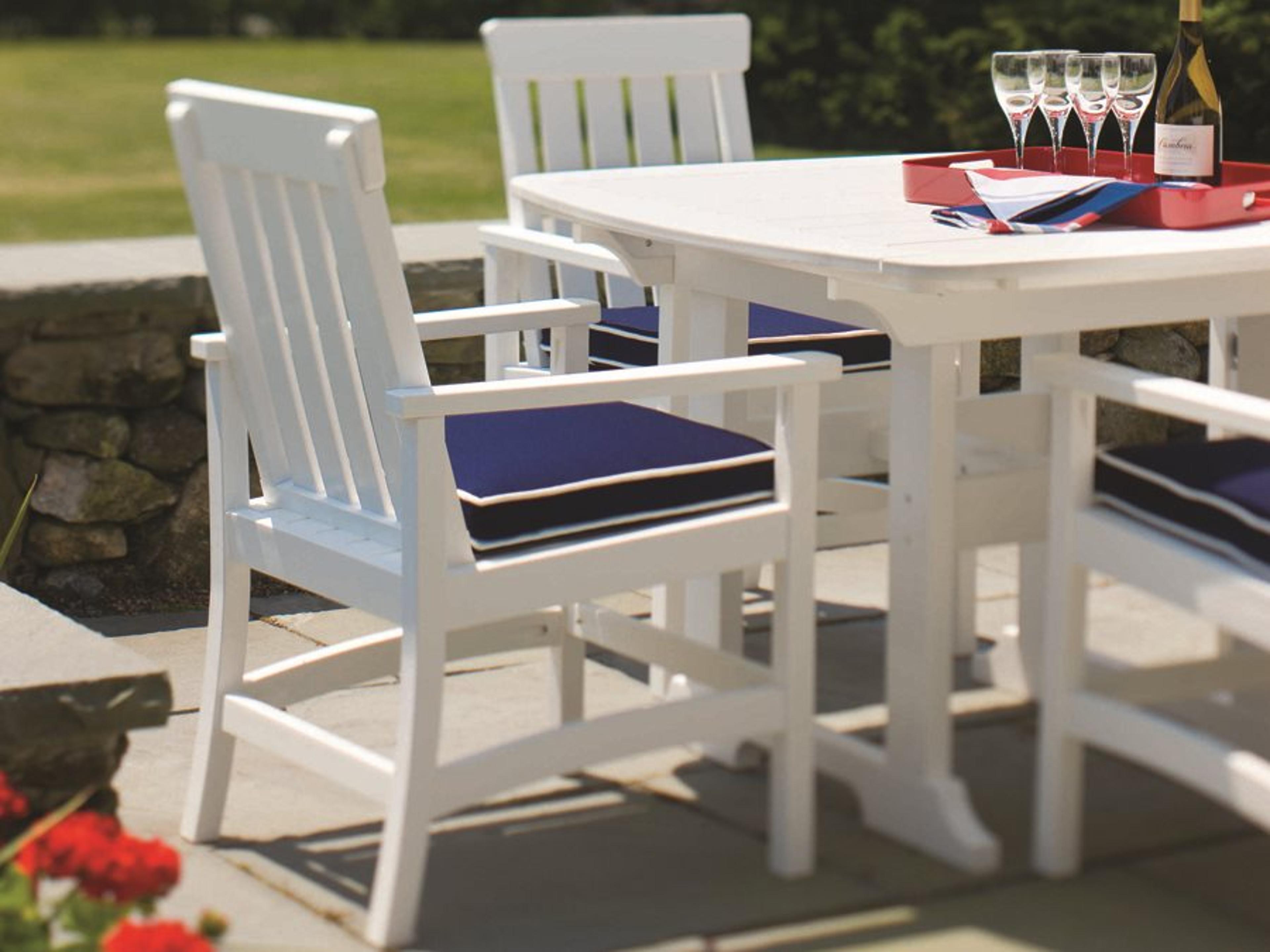 Portsmouth Recycled Plastic Outdoor Patio Dining Set