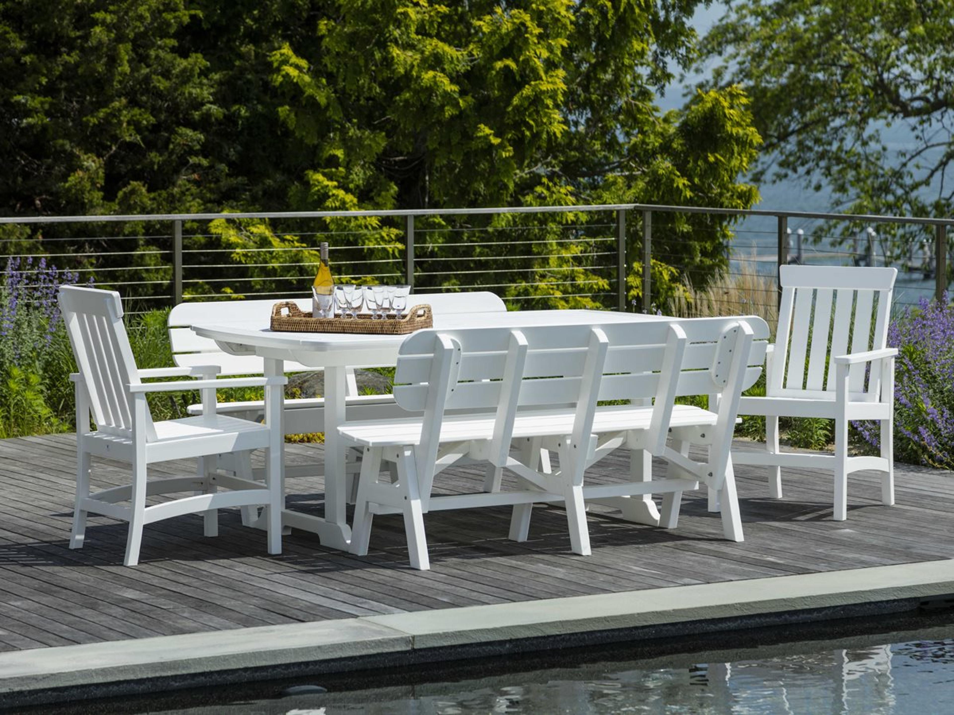 Portsmouth Recycled Plastic Patio Dining Set