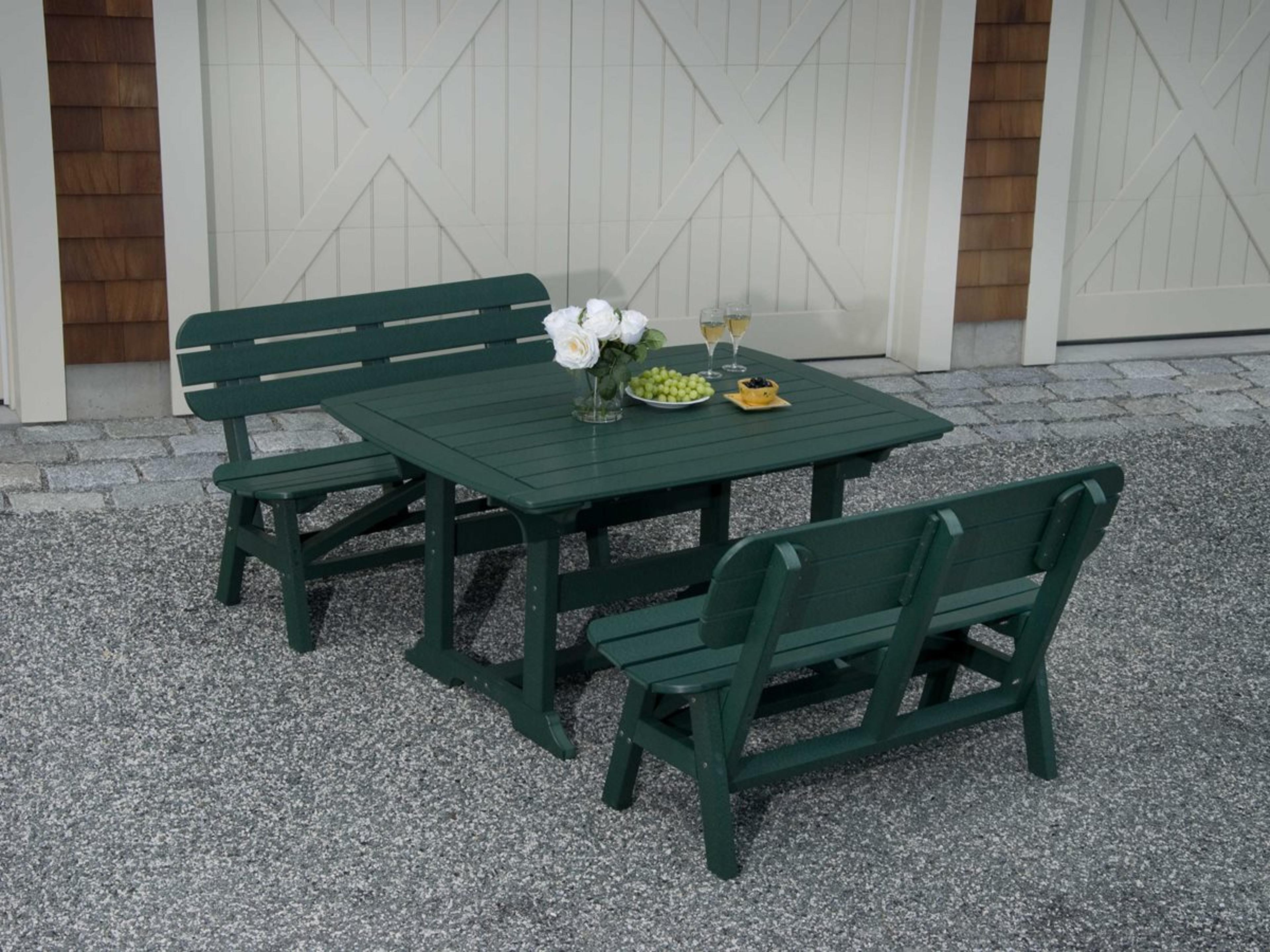Portsmouth Recycled Plastic Outdoor Patio Dining Set