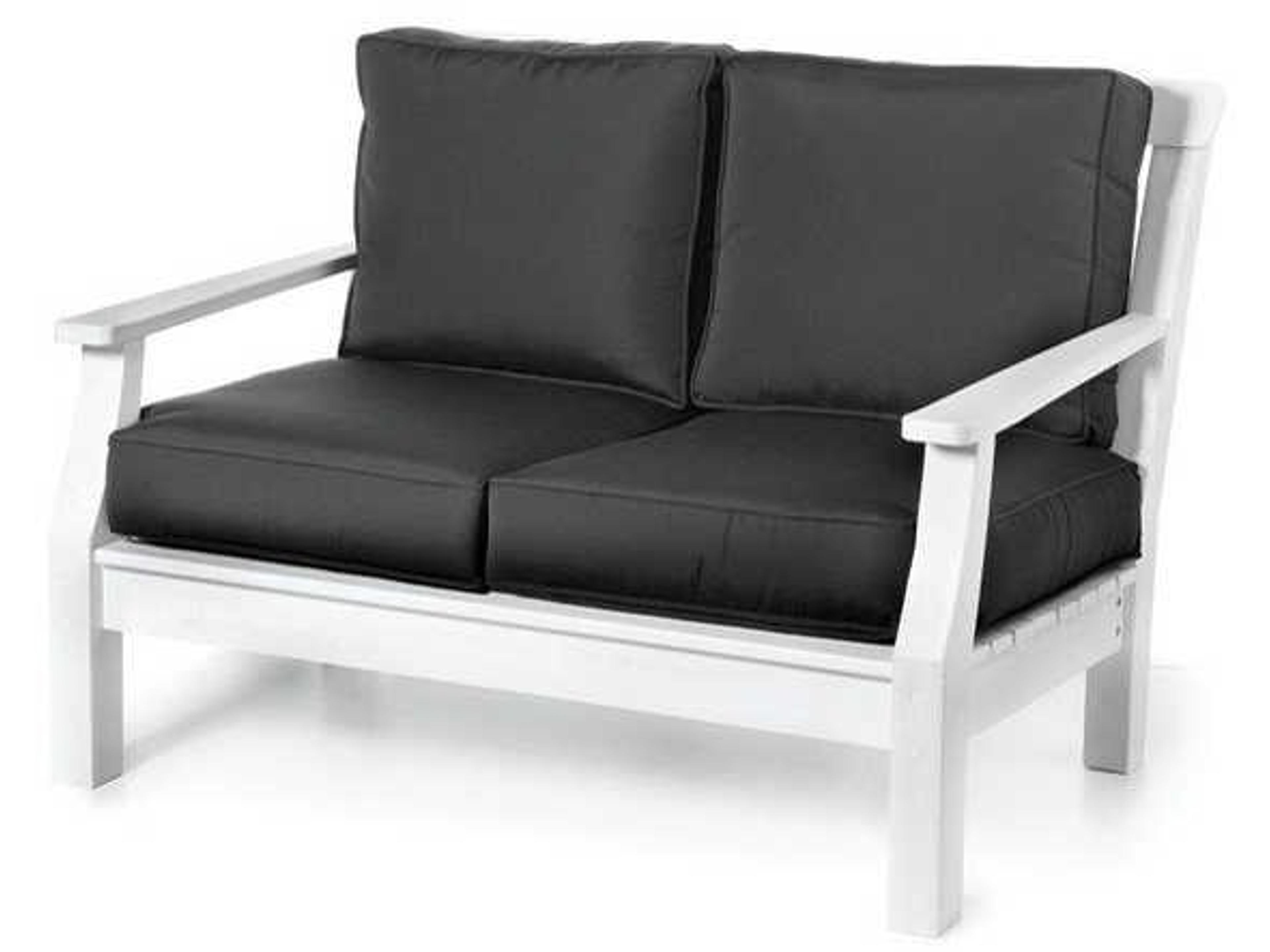 Nantucket Recycled Plastic Cushion Outdoor Loveseat