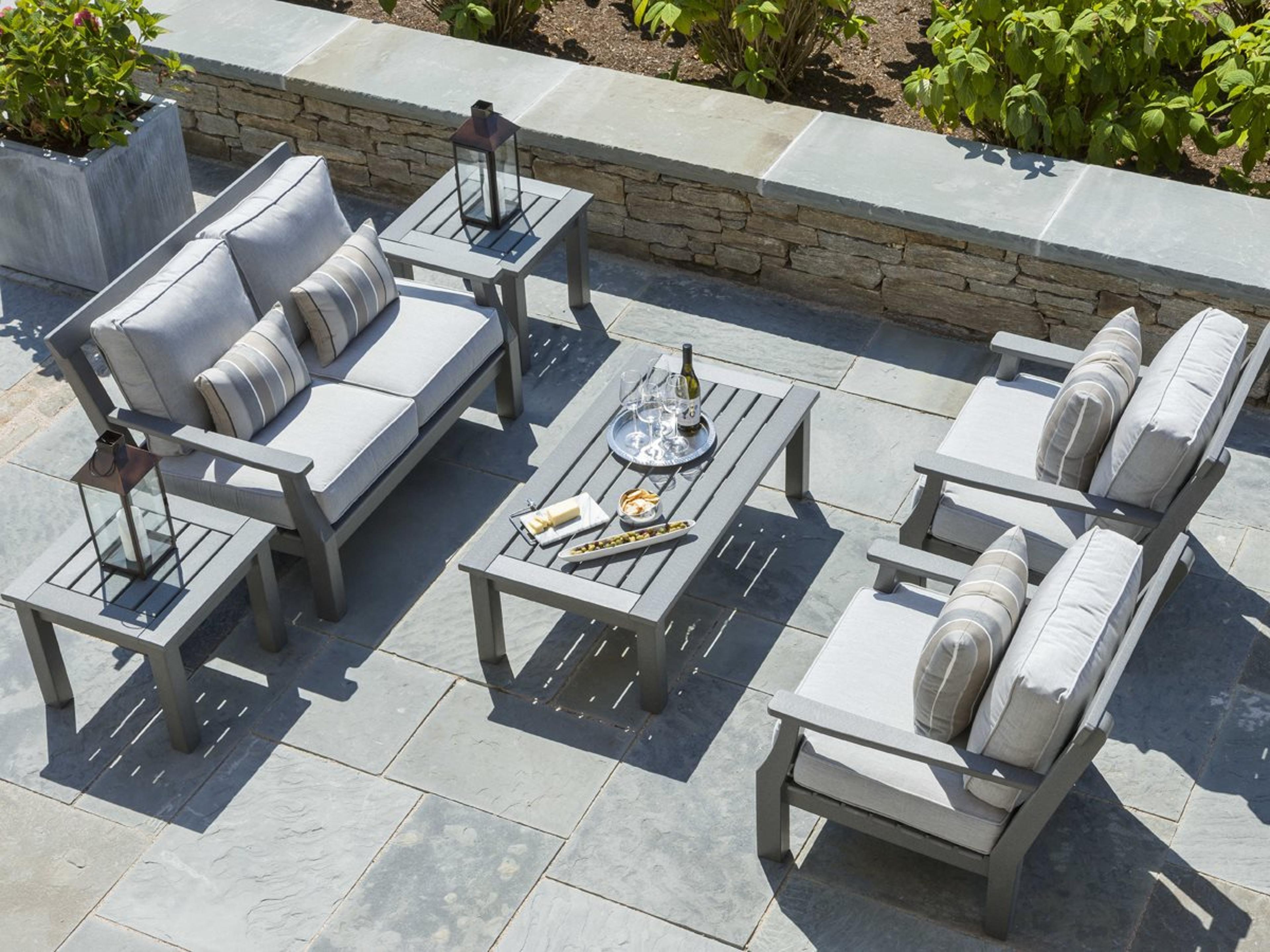 Nantucket Recycled Plastic Cushion Outdoor Lounge Set