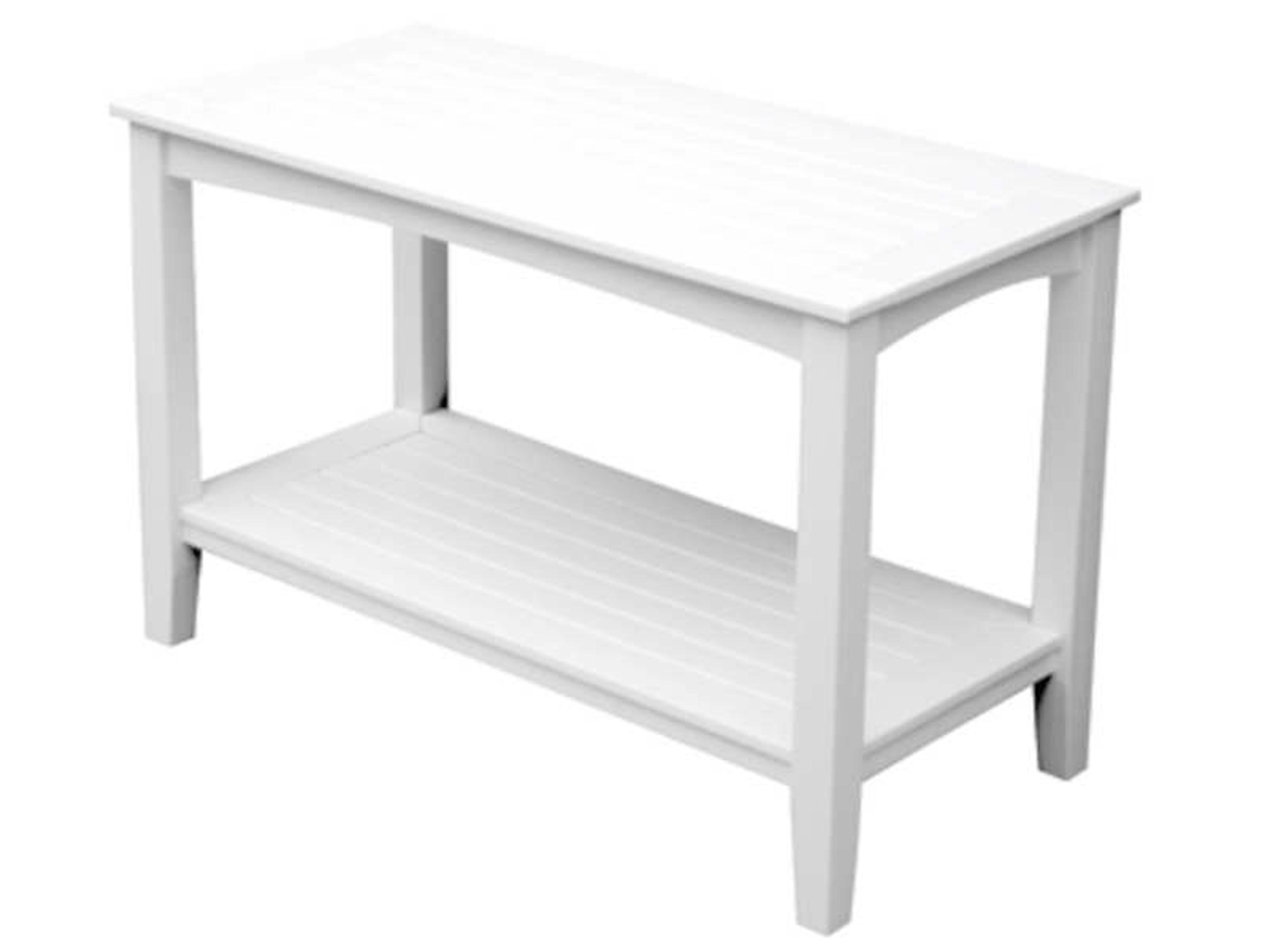 Complementary Pieces Recycled Plastic Windsor Large Rectangular Outdoor Patio Buffet Table