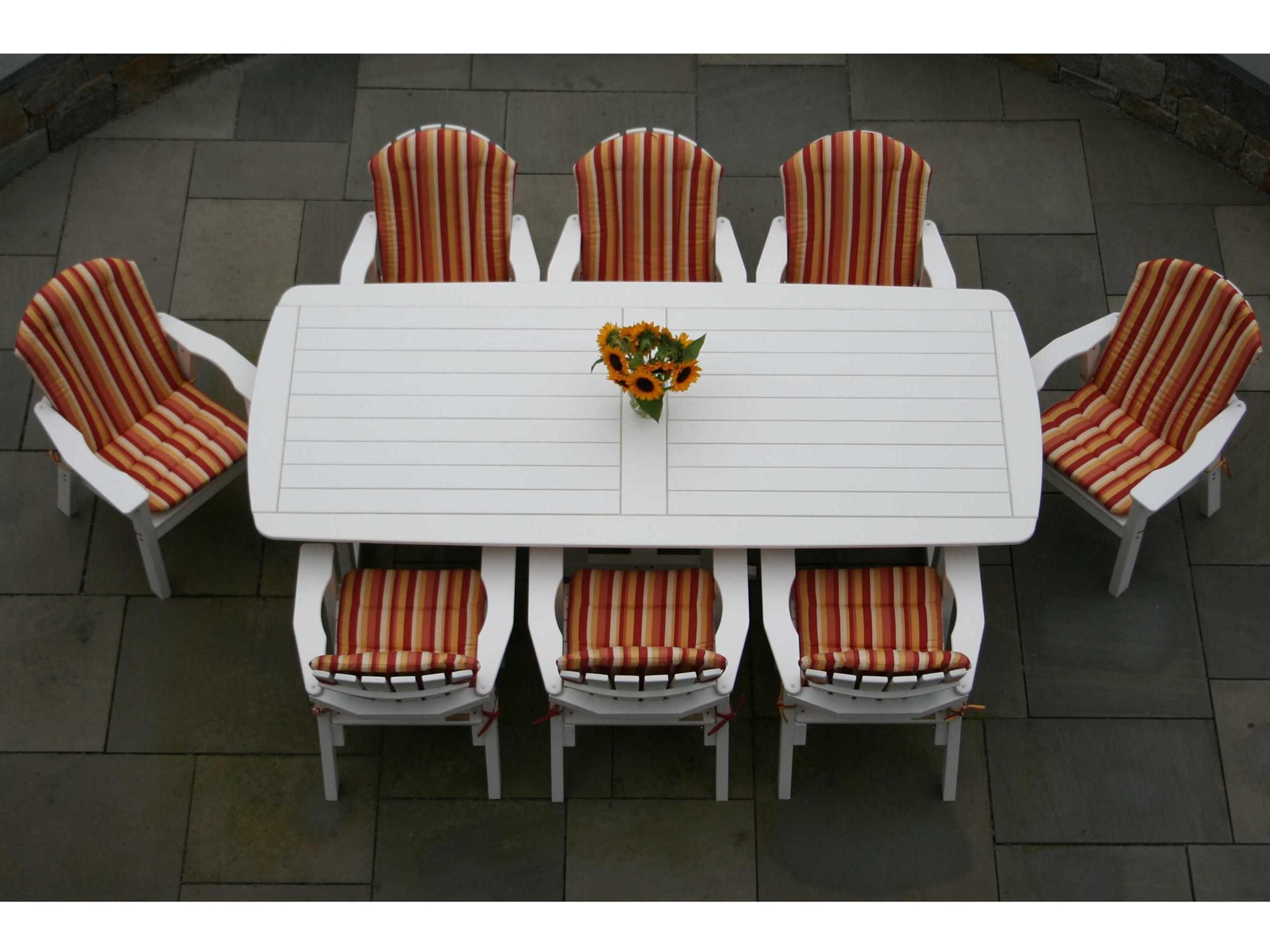 Portsmouth Recycled Plastic Outdoor Patio Dining Set