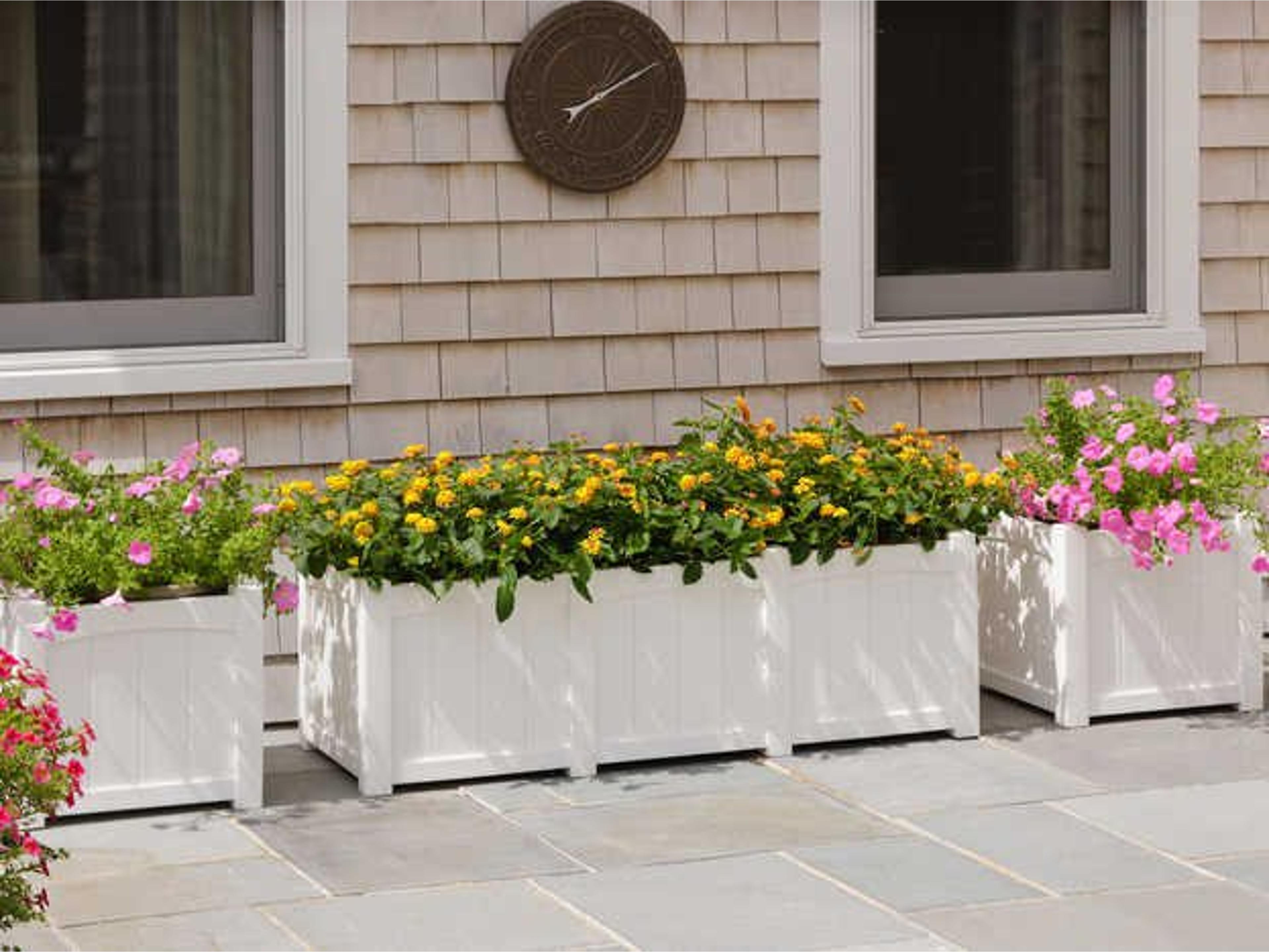 Seaside Casual Wickford Accessory Group Recycled Plastic Planter