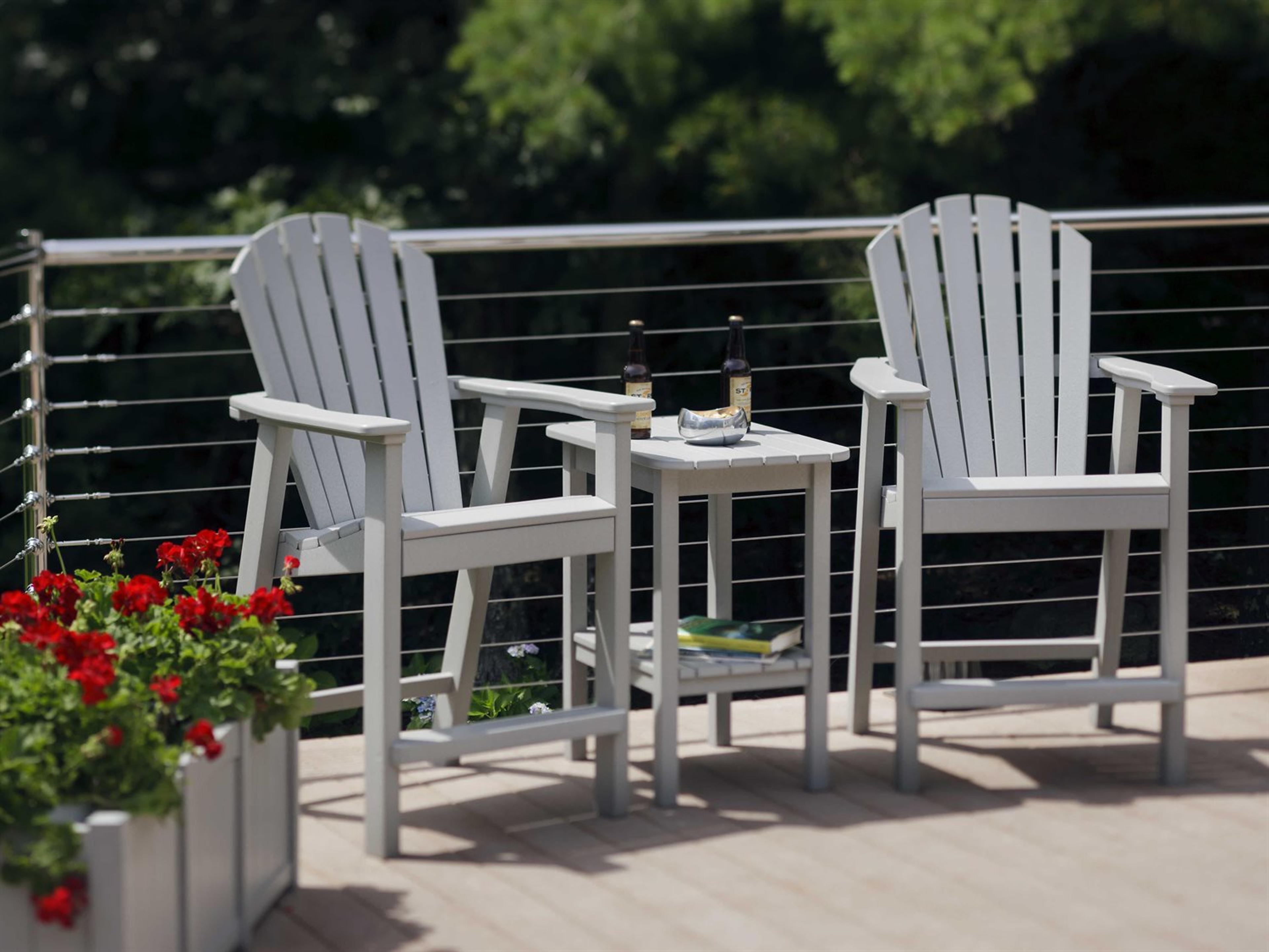 Seaside Casual Wickford Accessory Group Recycled Plastic Extension Planter