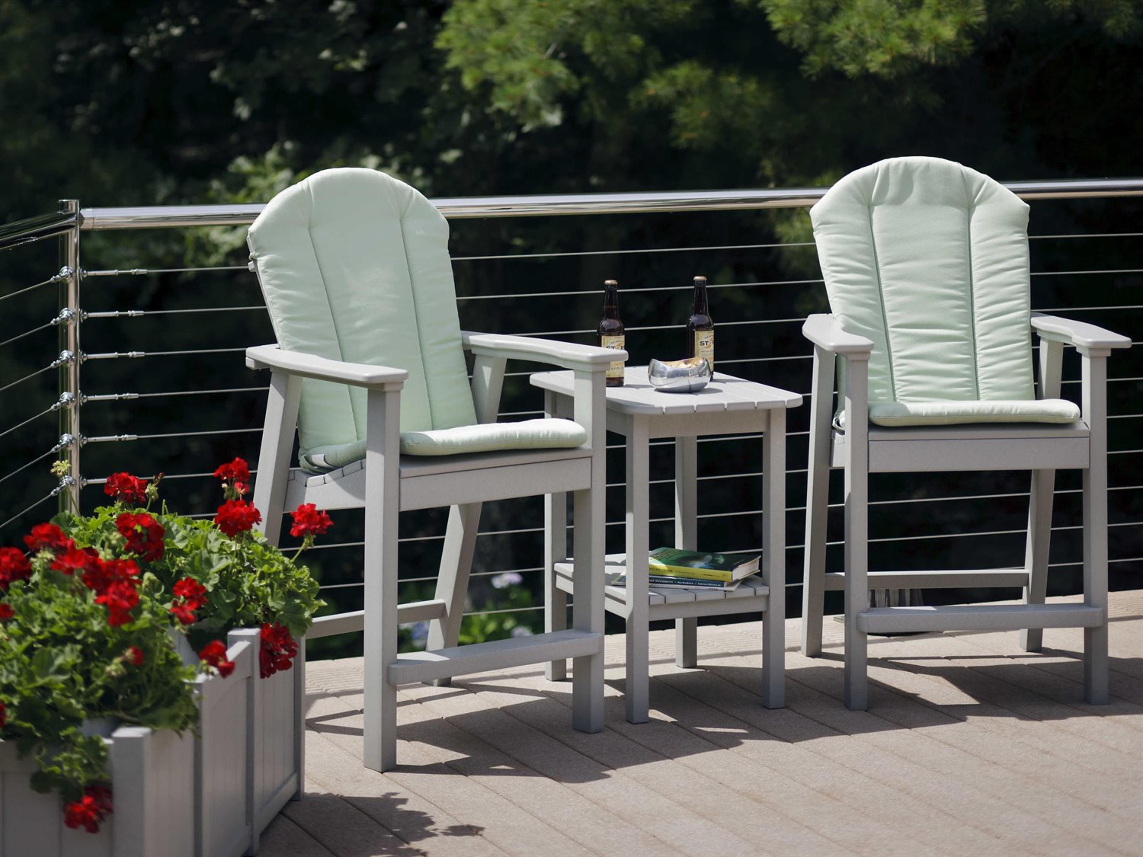 Seaside Casual Wickford Accessory Group Recycled Plastic Extension Planter