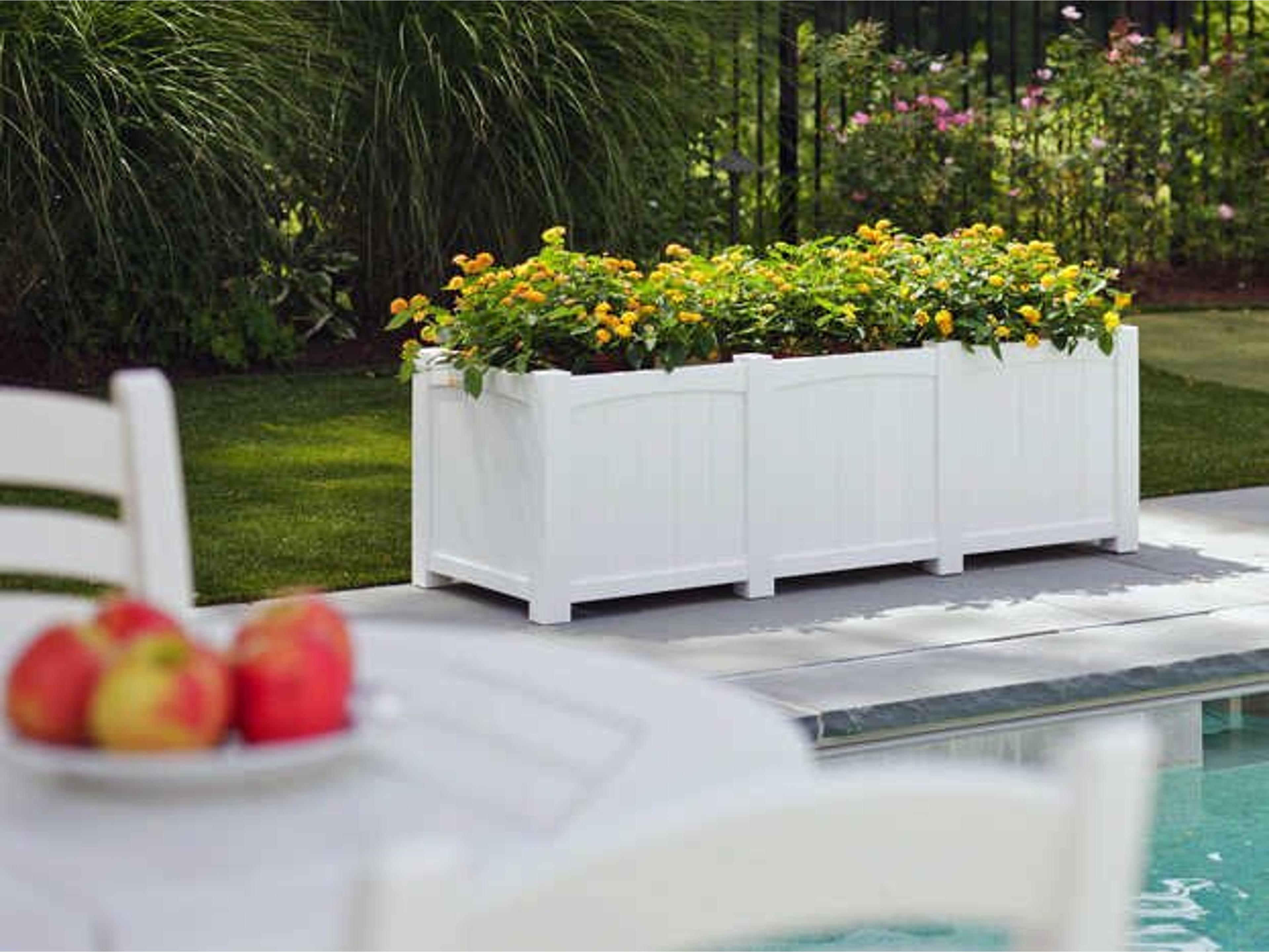 Seaside Casual Wickford Accessory Group Recycled Plastic Estate Planter