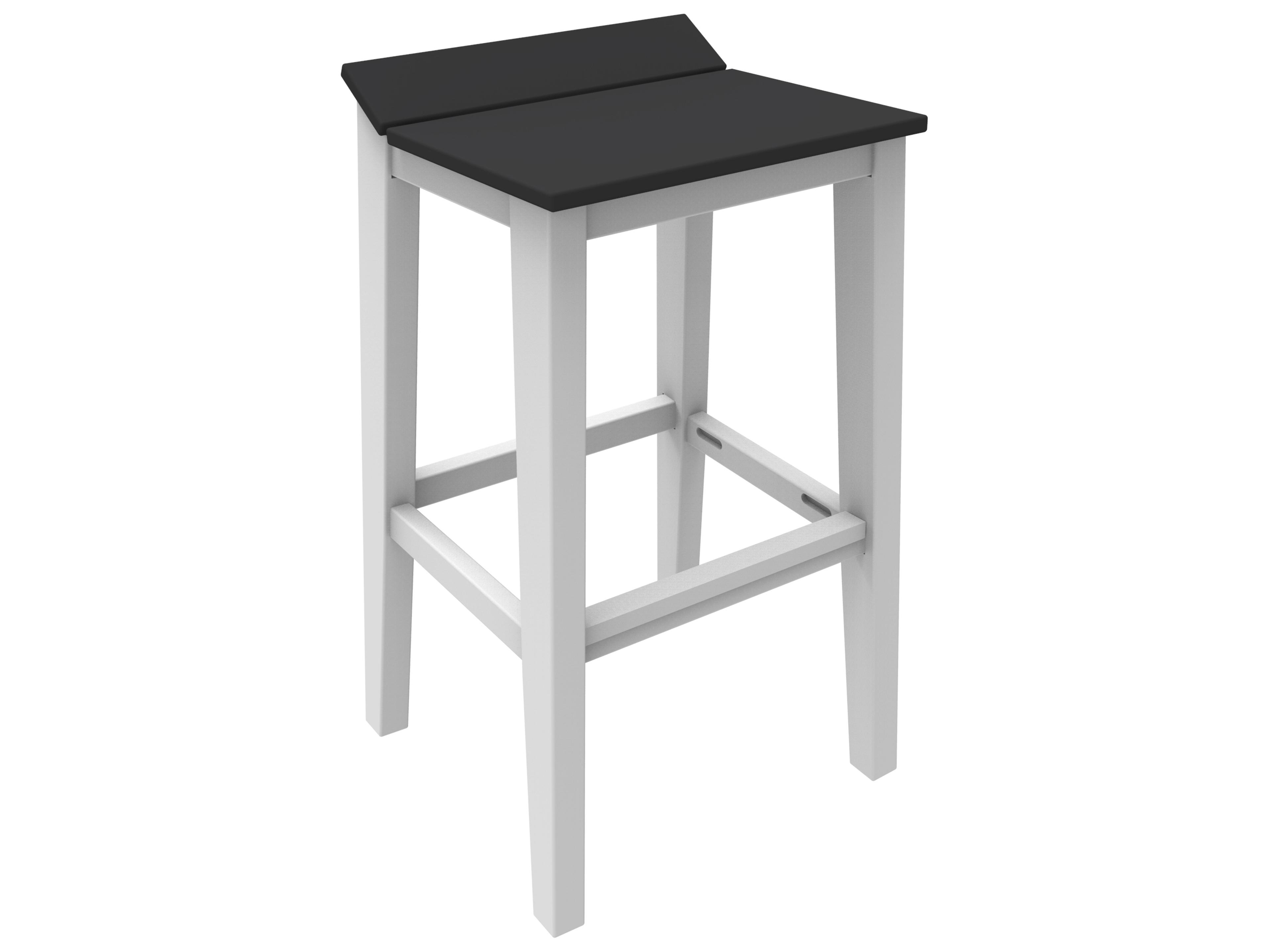 Seaside Casual Sym Recycled Plastic Patio Bar Stool