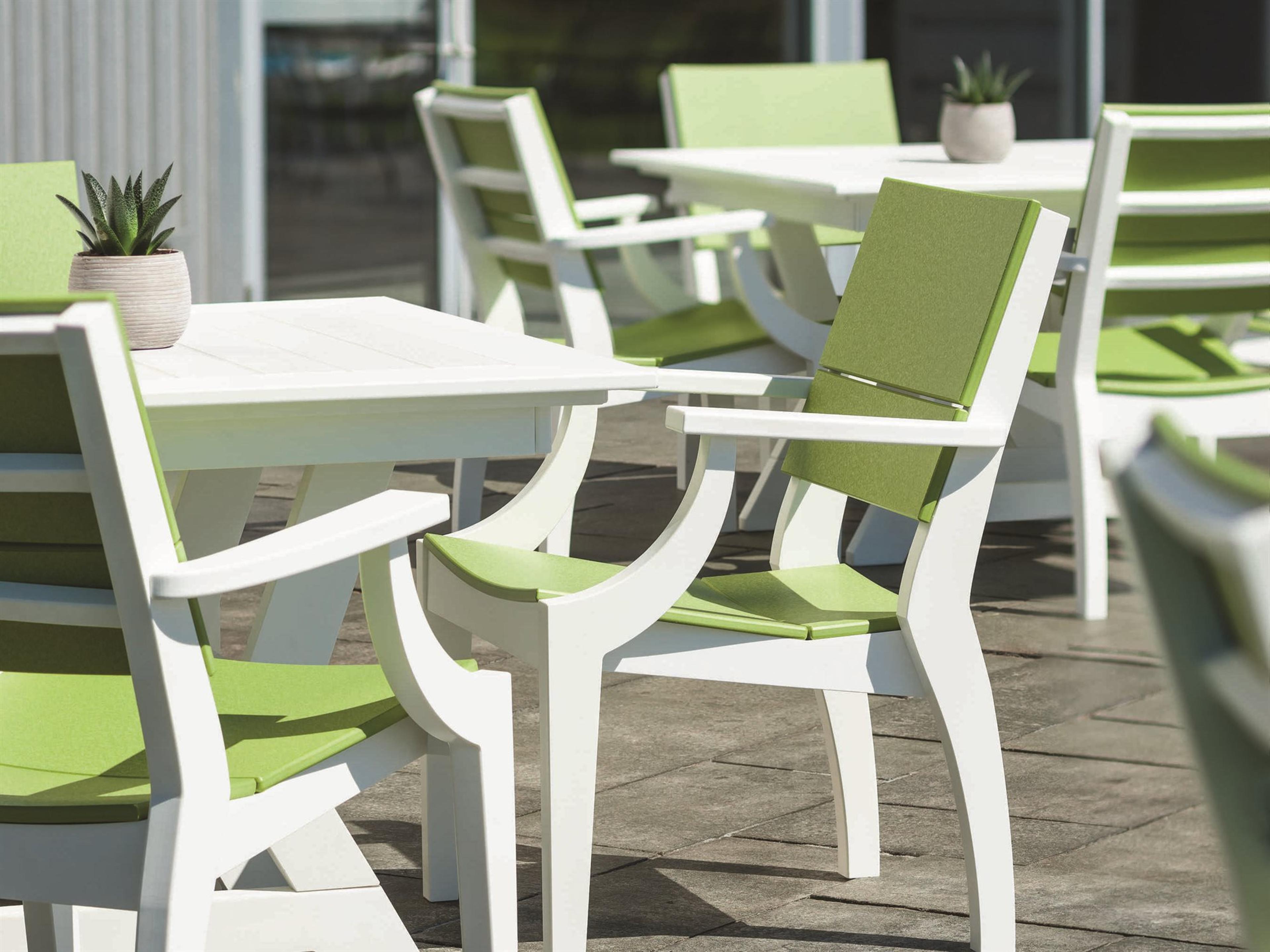 Sym Recycled Plastic Patio Dining Set