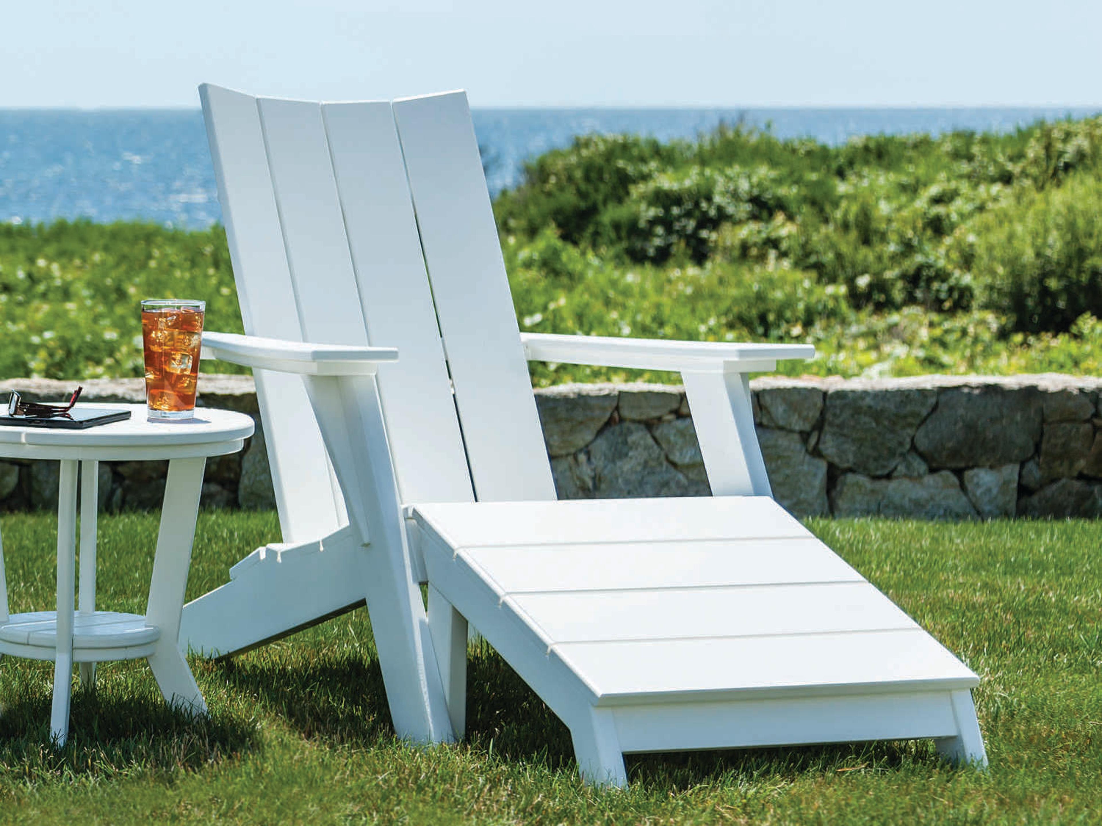 Seaside Casual Mad Recycled Plastic Outdoor Adirondack Chair