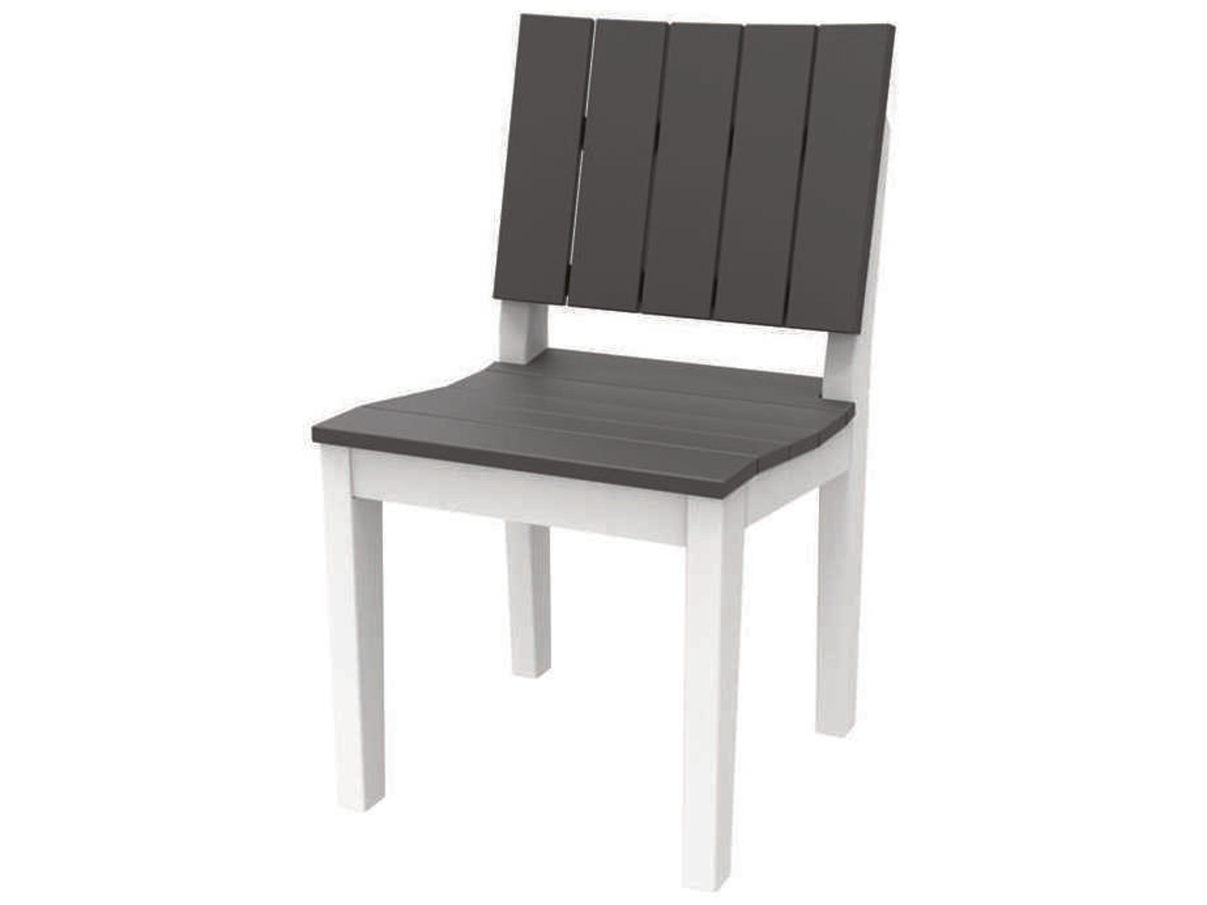 Seaside Casual Mad Recycled Plastic Outdoor Patio Dining Side Chair