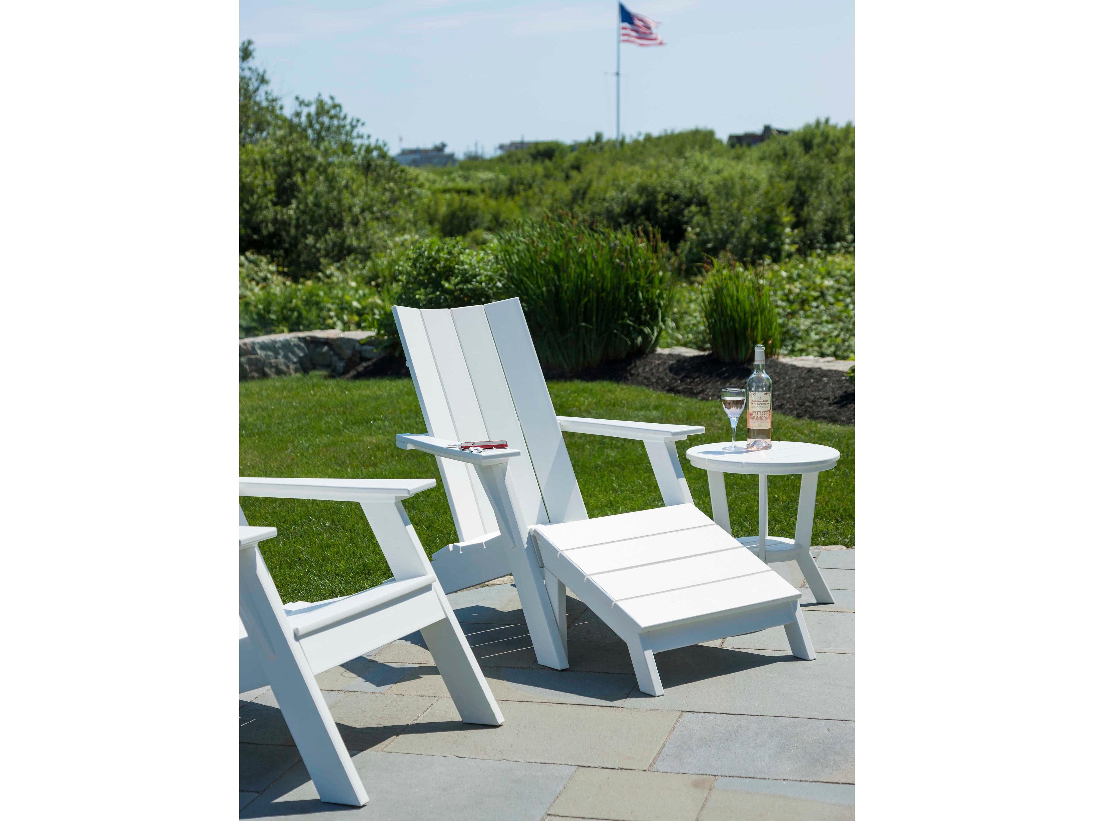 Seaside Casual Mad Recycled Plastic Foot Stool