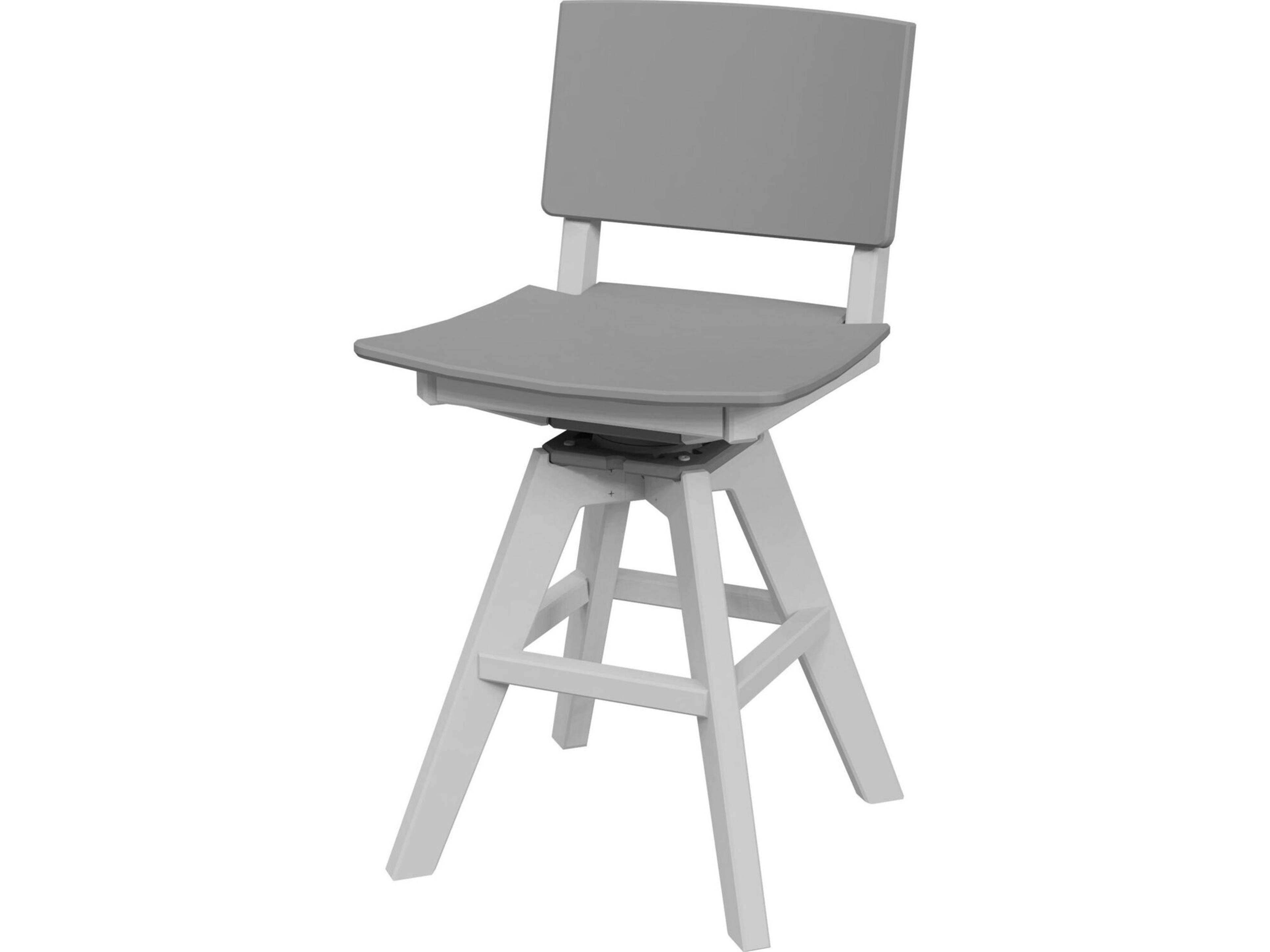 The Sym Collection Metal Bar Stool