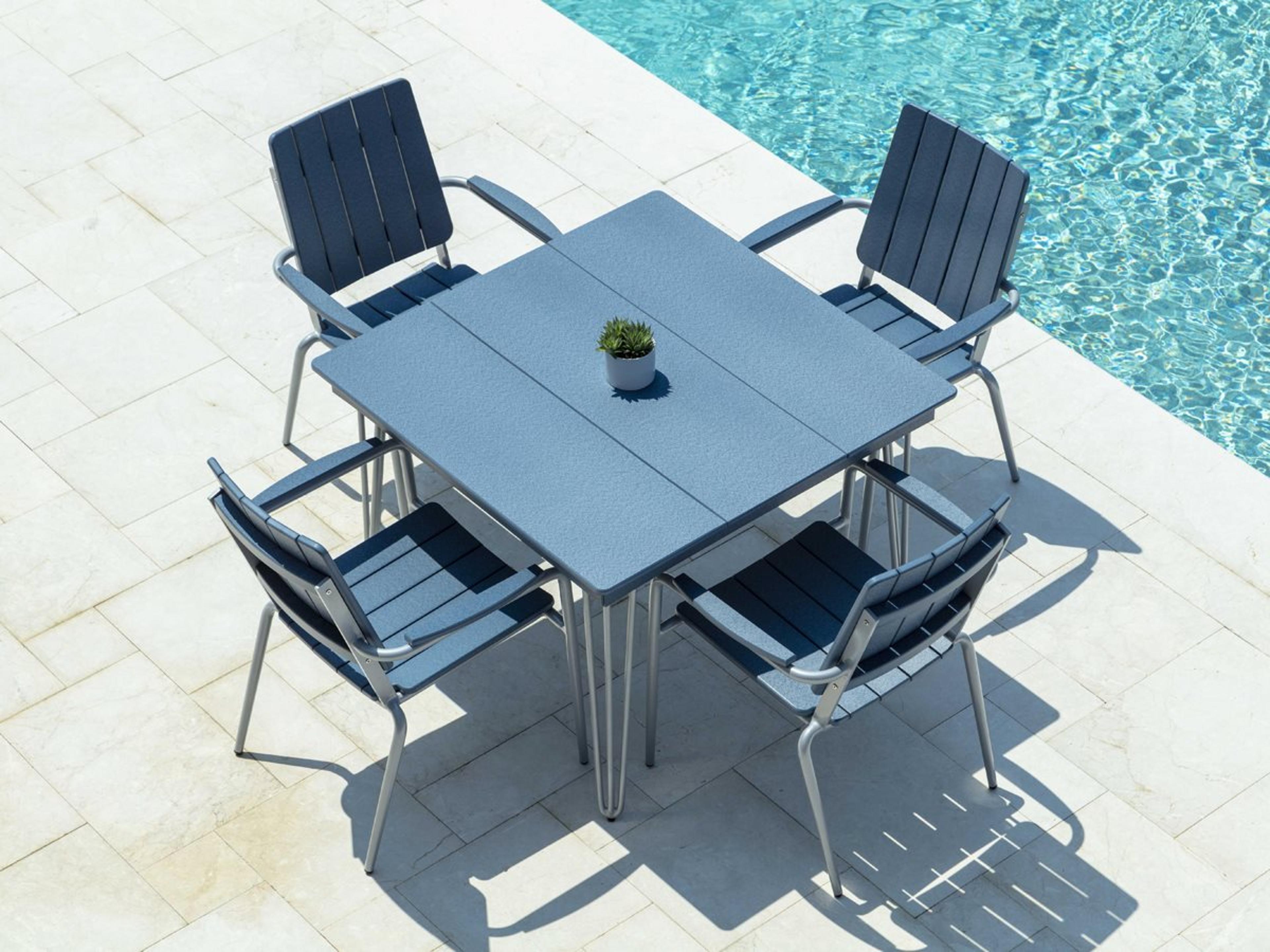 Hip Aluminum Outdoor Patio Dining Set