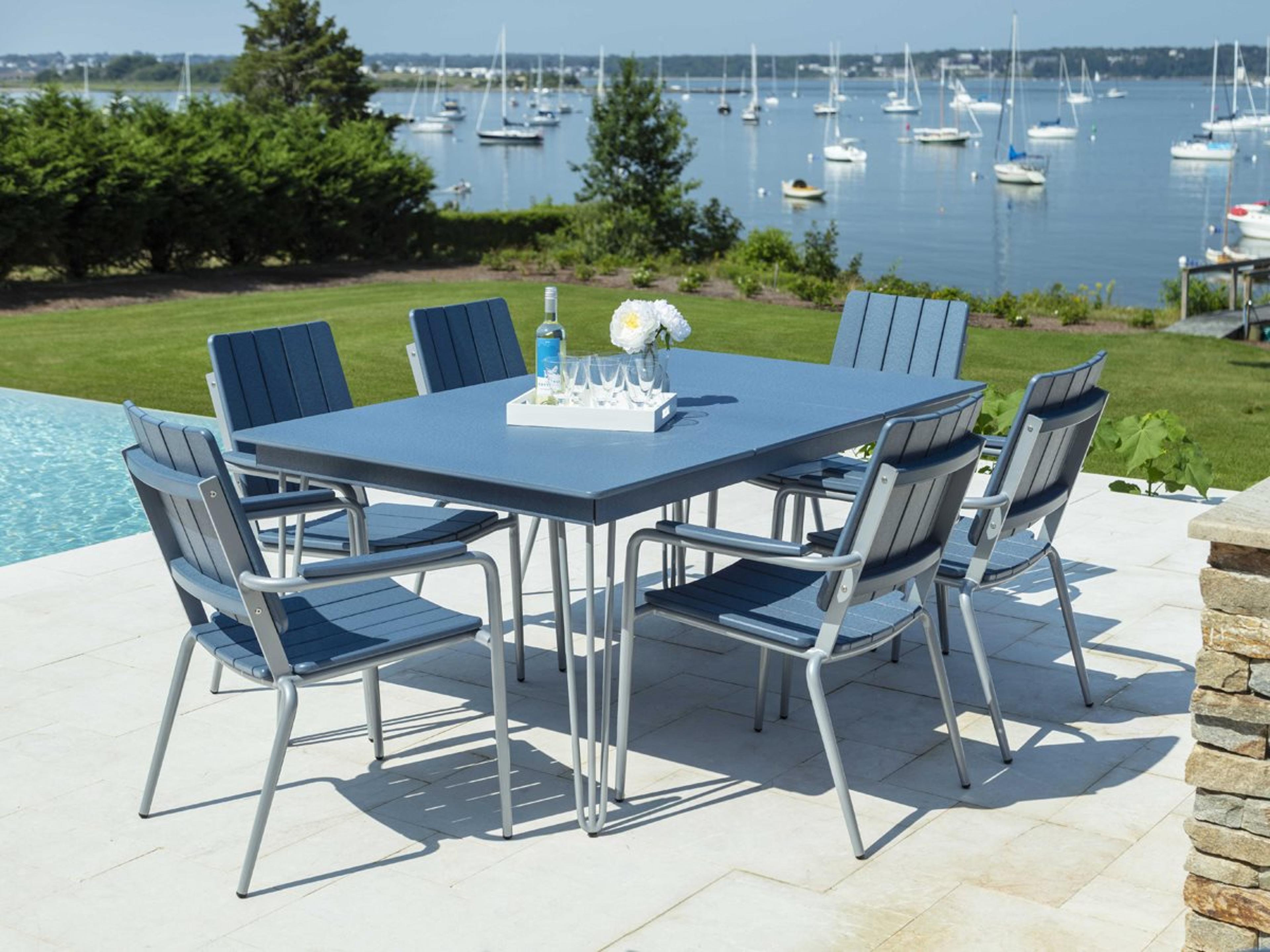 Hip Aluminum Outdoor Dining Set