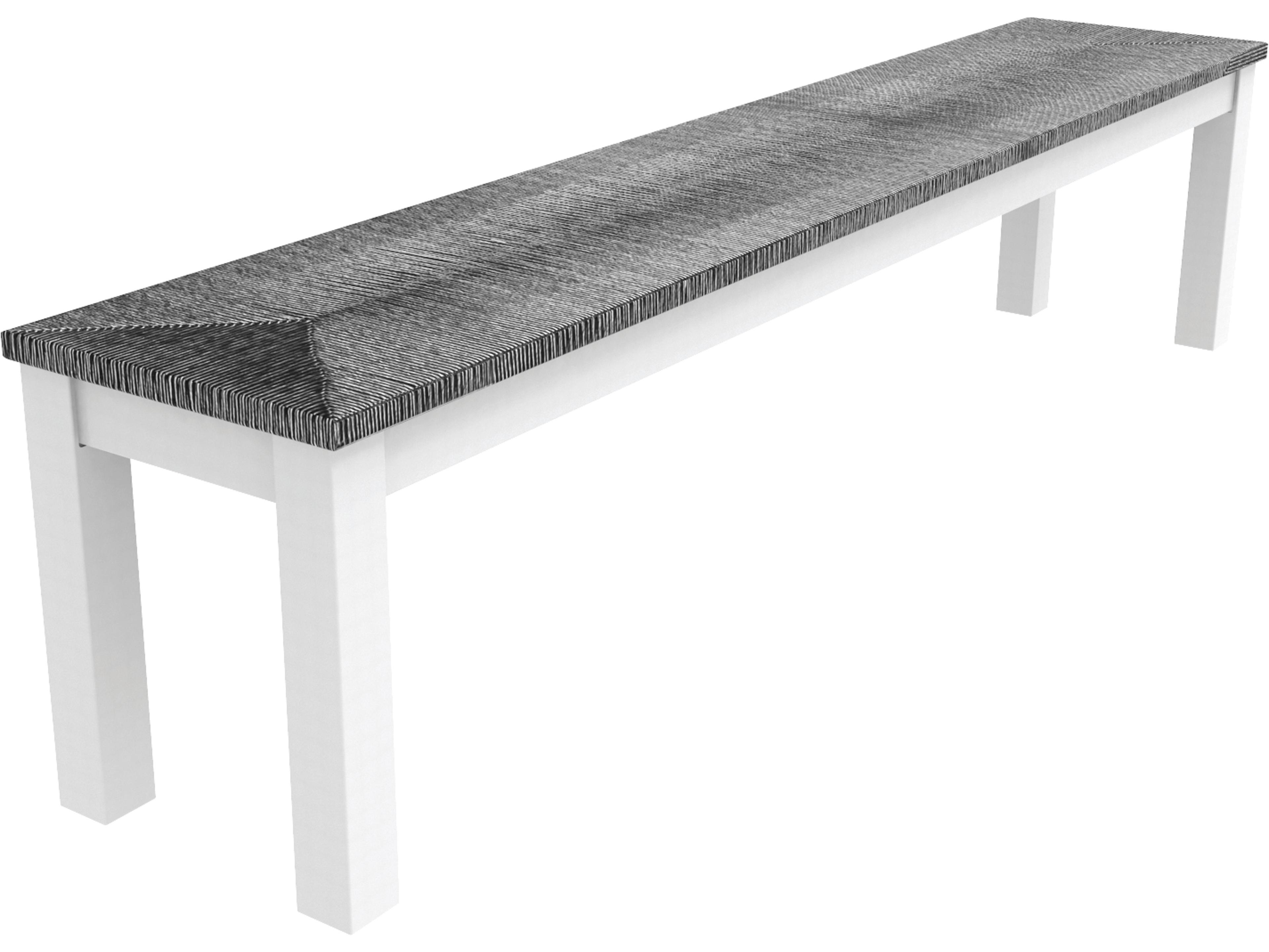Greenwich Woven Dining Bench 80-Inch