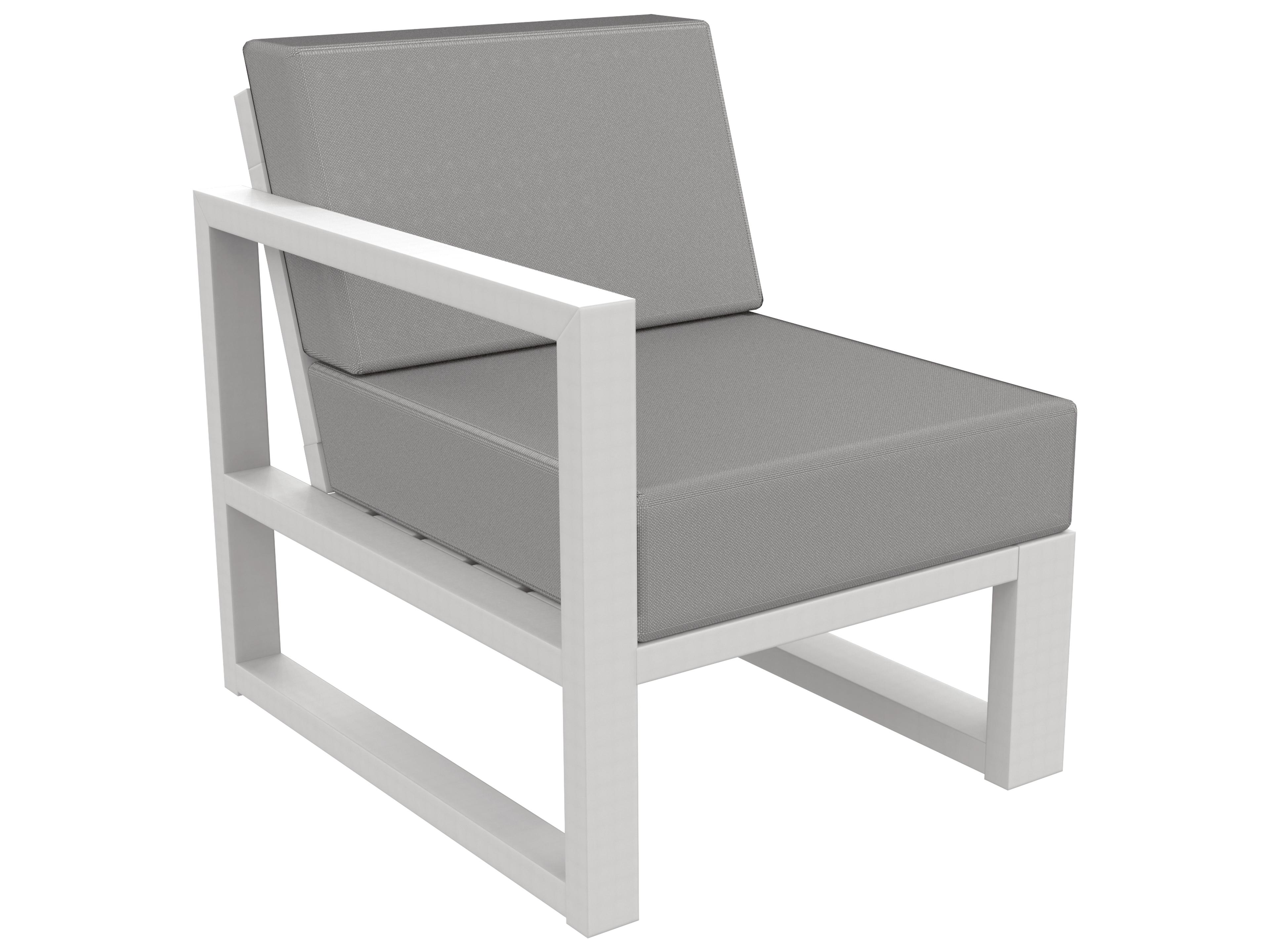 MIA Single Left Arm Sectional Chair Modern Outdoor Seating