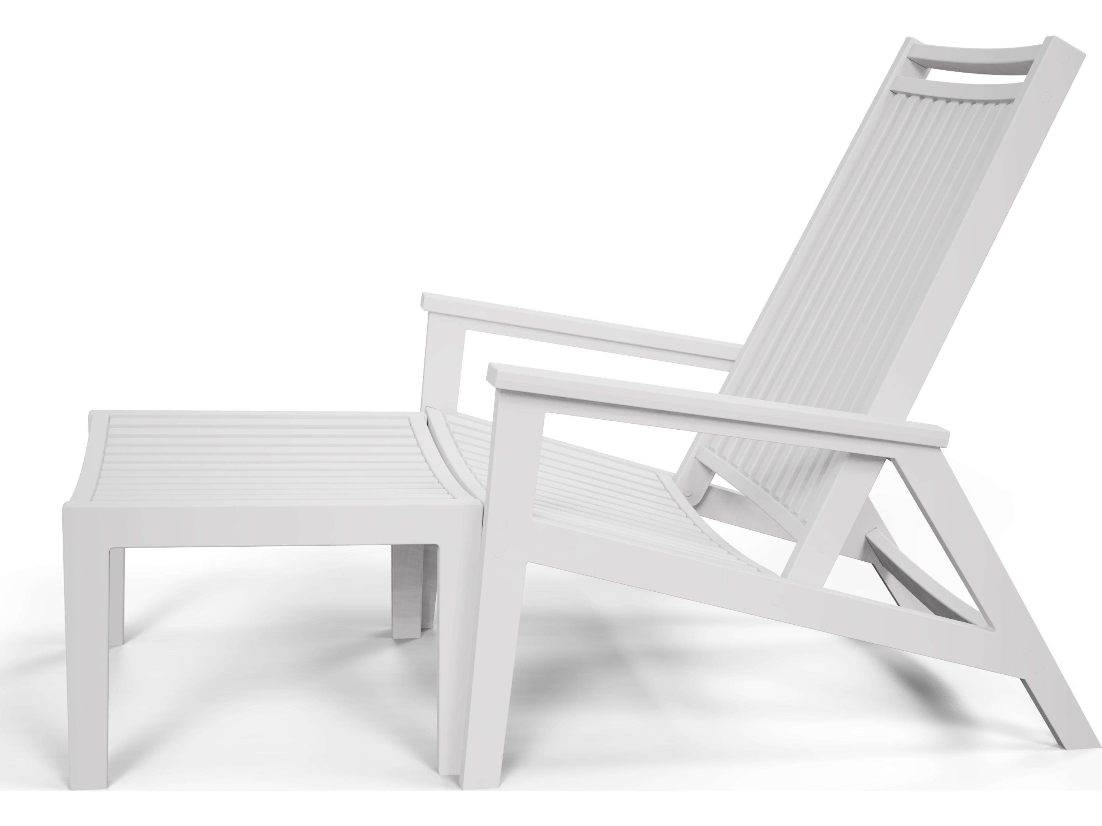 Seaside Casual SUR Recycled Plastic Reclining Lounge Chair