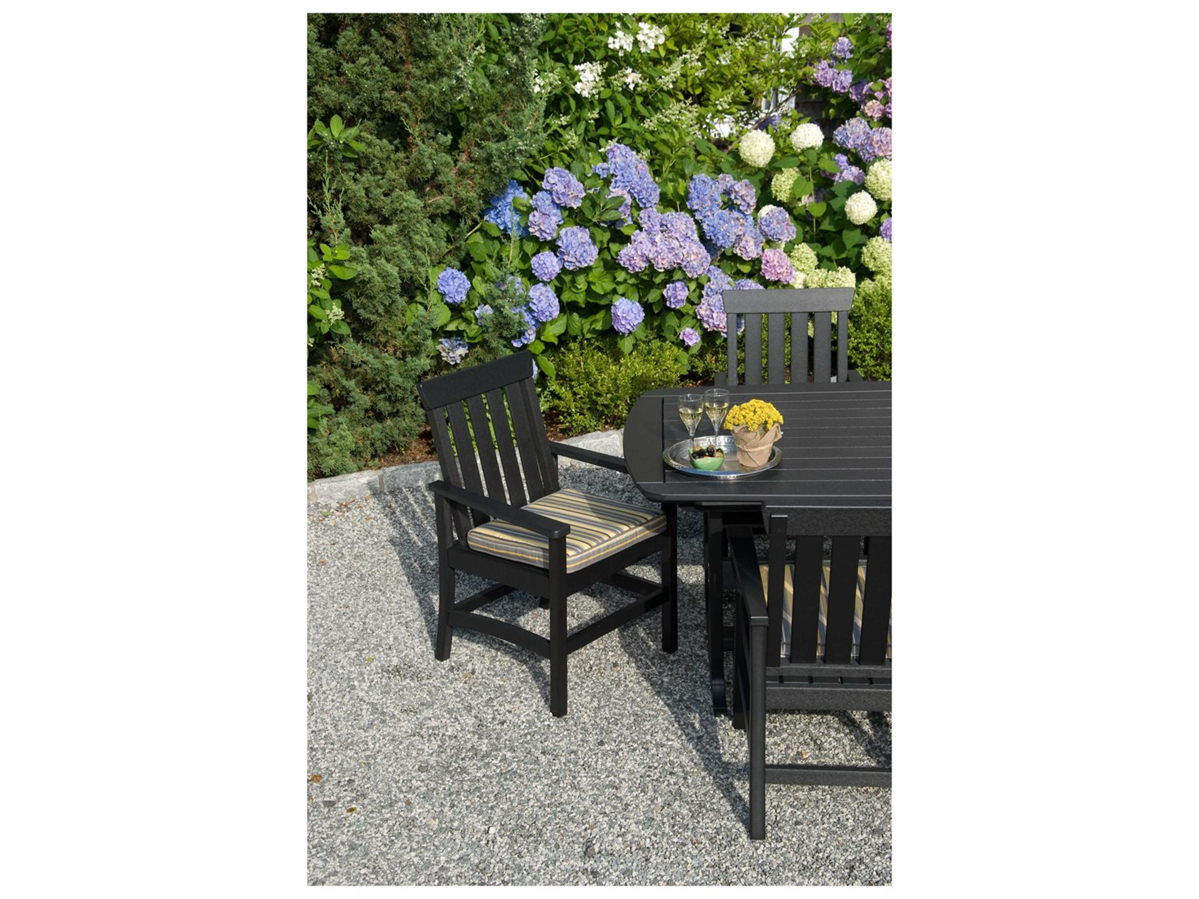 Complementary Pieces Recycled Plastic Hampton Patio Dining Set