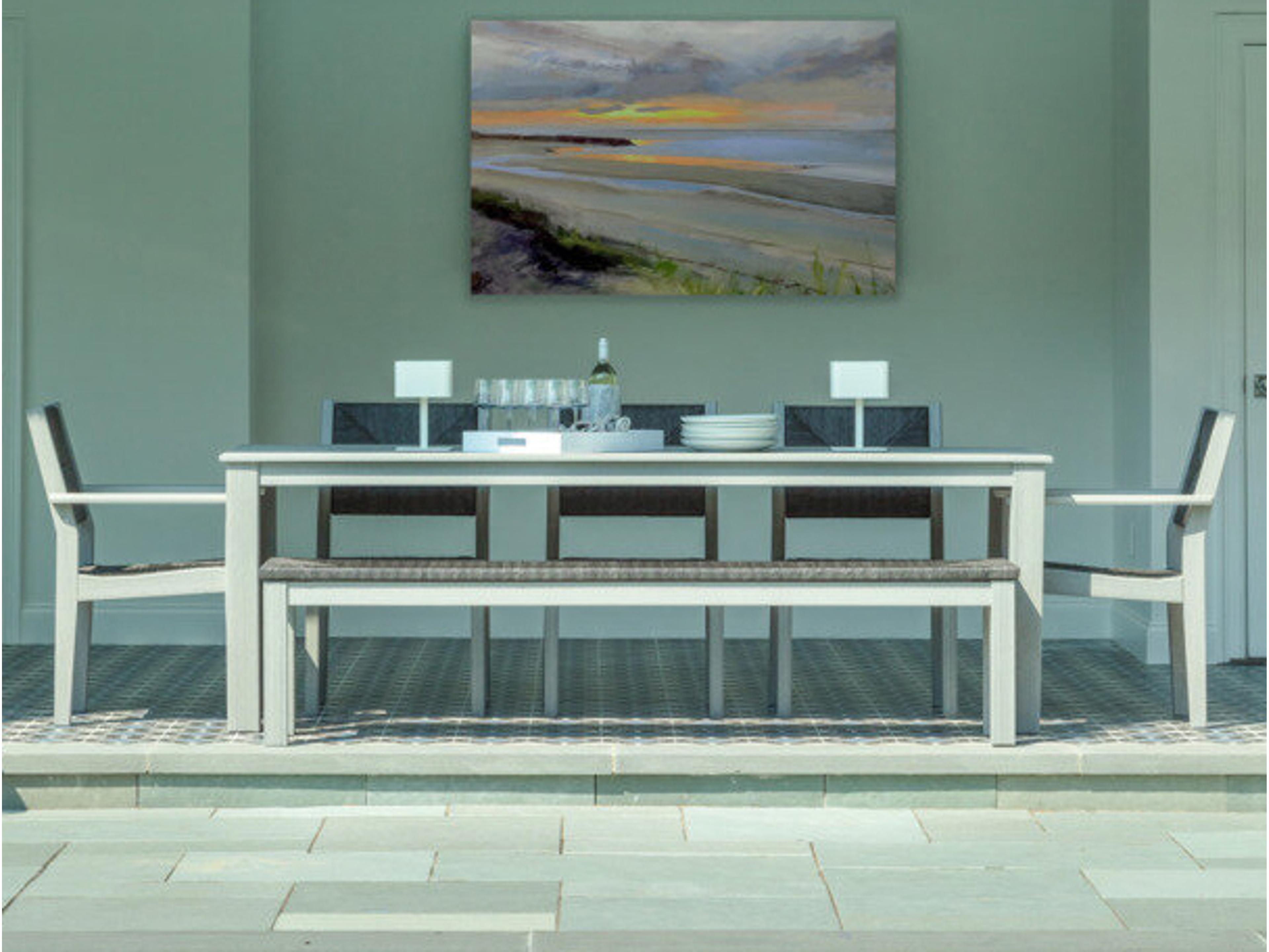 Greenwich Recycled Plastic Outdoor Patio Dining Set