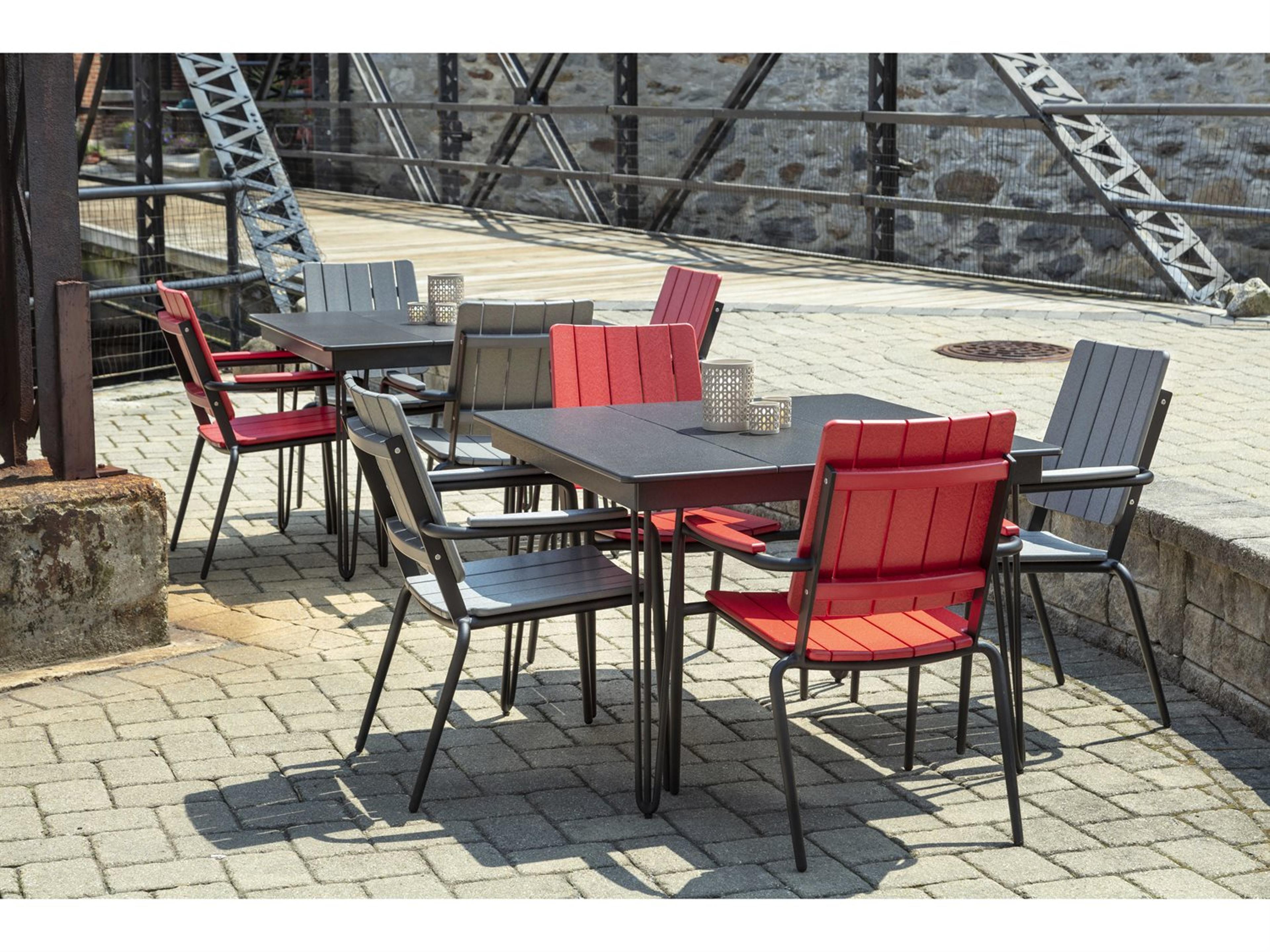 Hip Aluminum Outdoor Dining Set