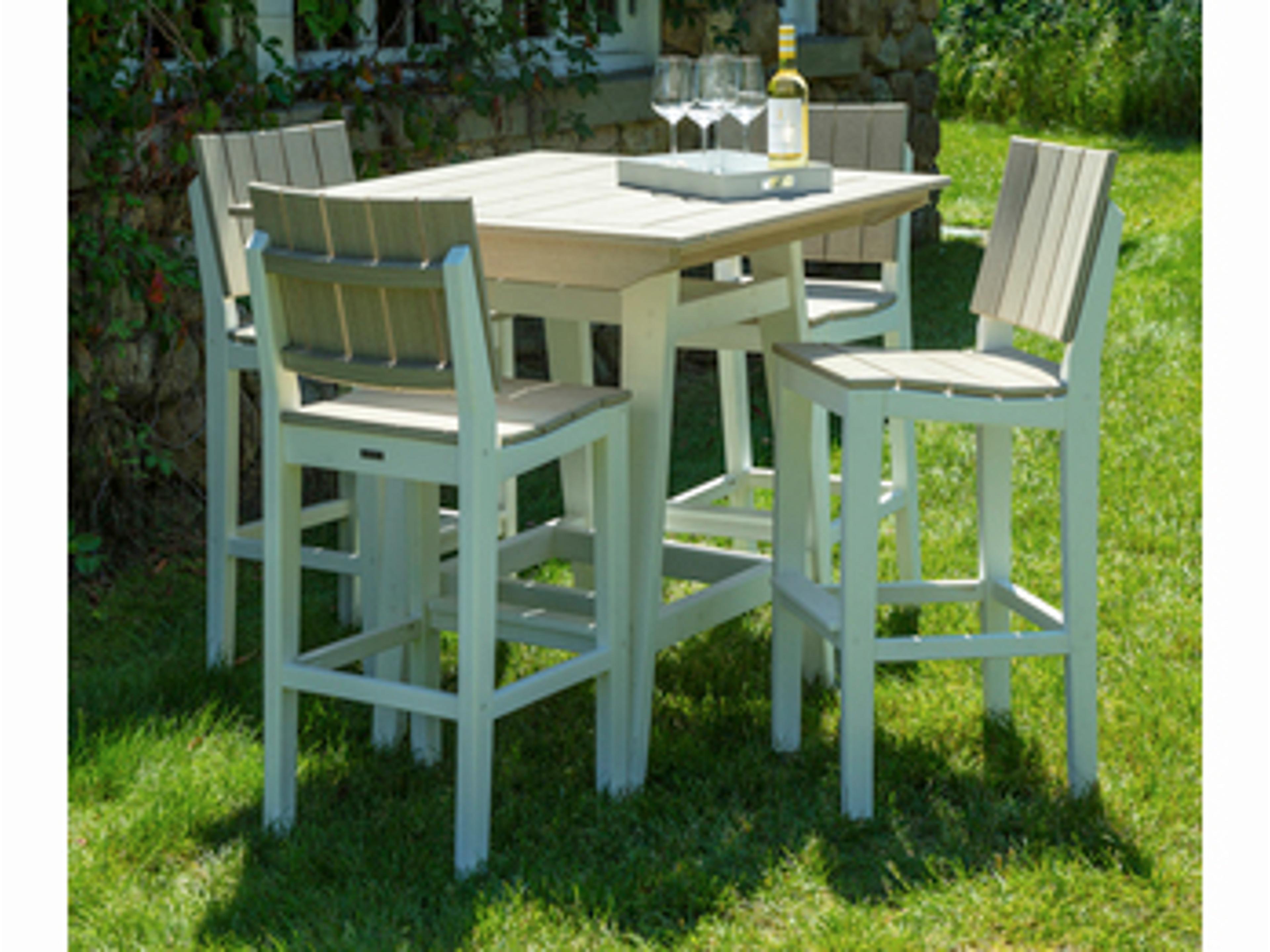 Mad Recycled Plastic Outdoor Patio Dining Set