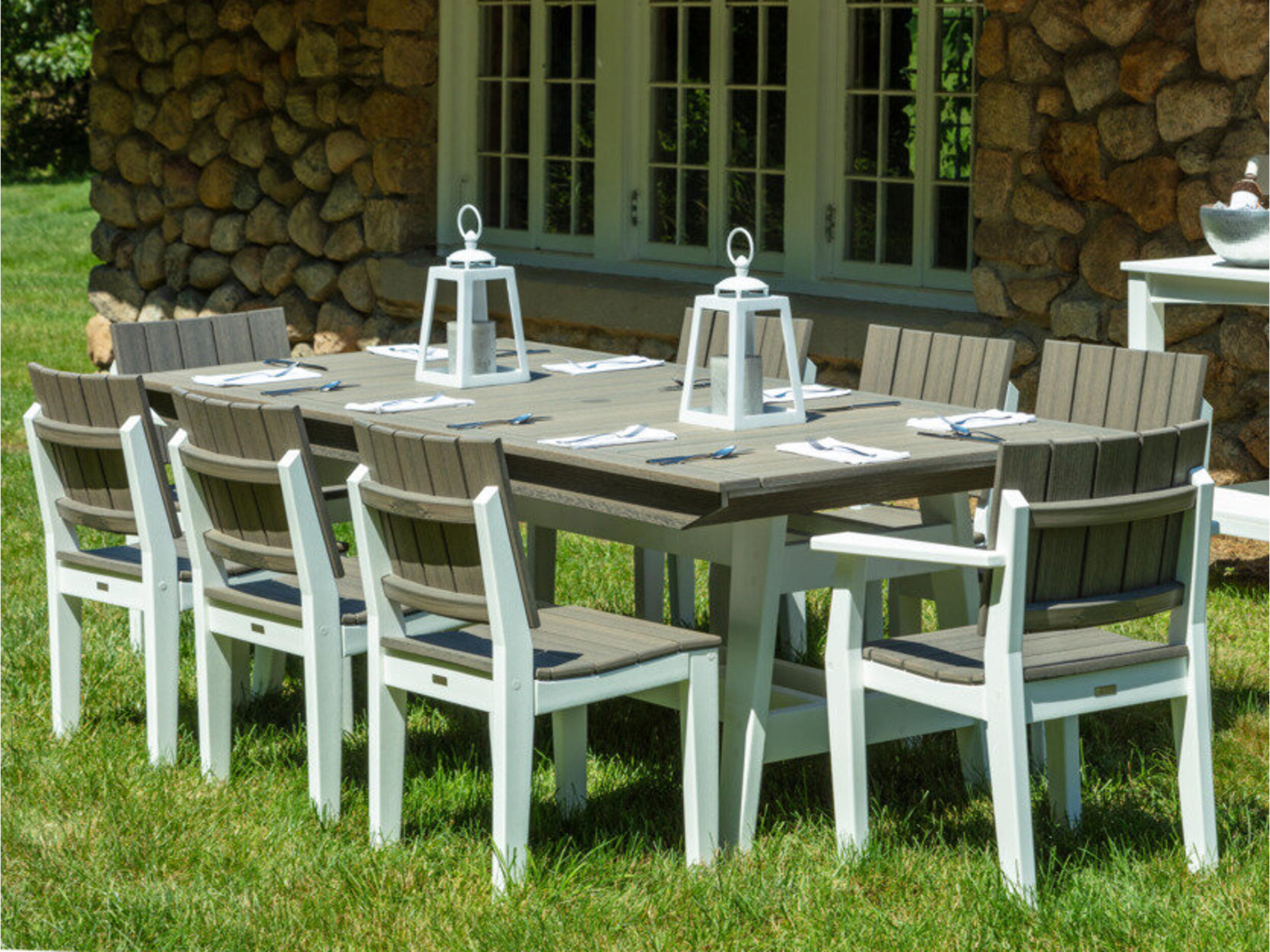 Mad Recycled Plastic Patio Dining Set