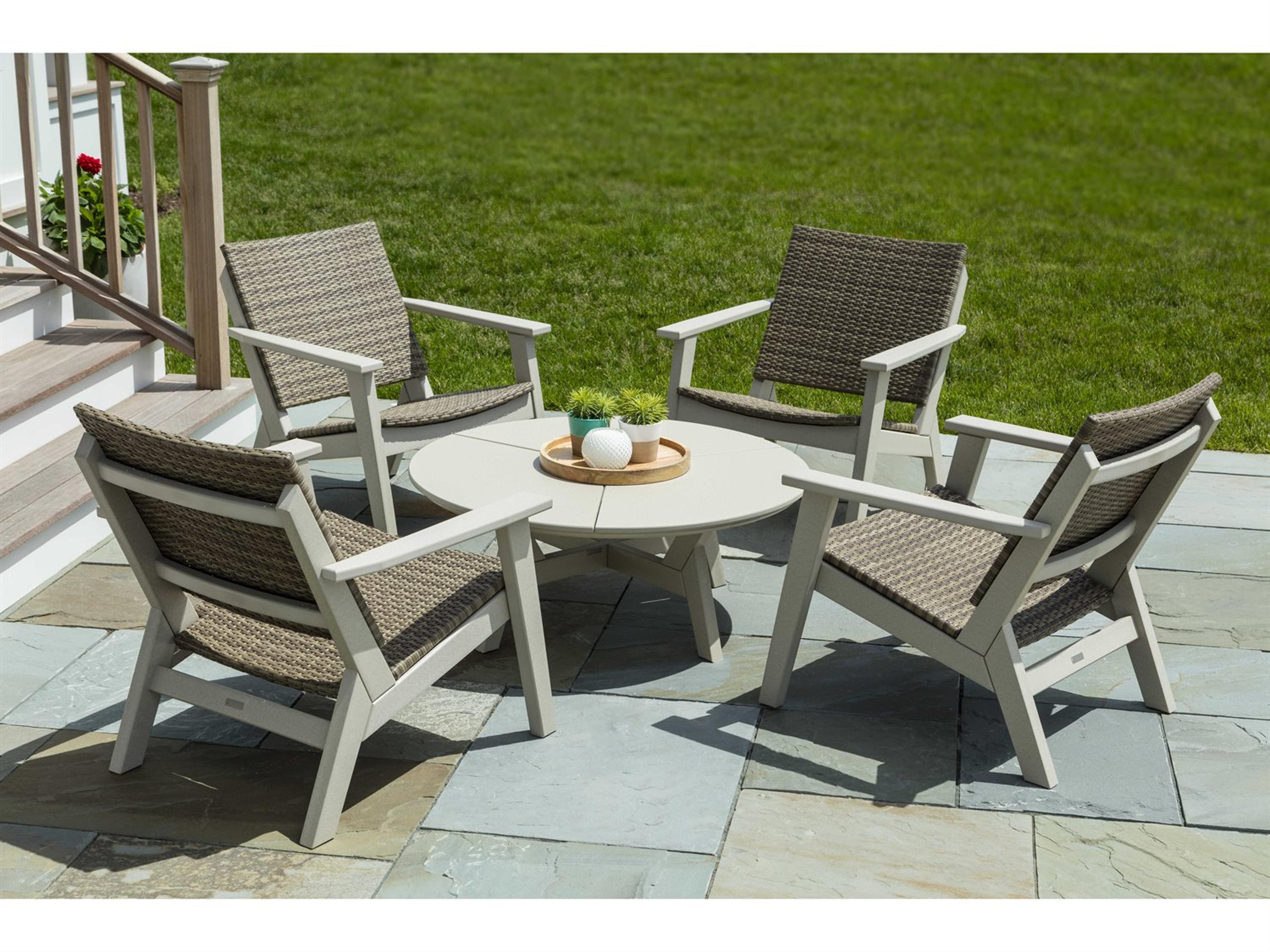 Mad Recycled Plastic Patio Lounge Set