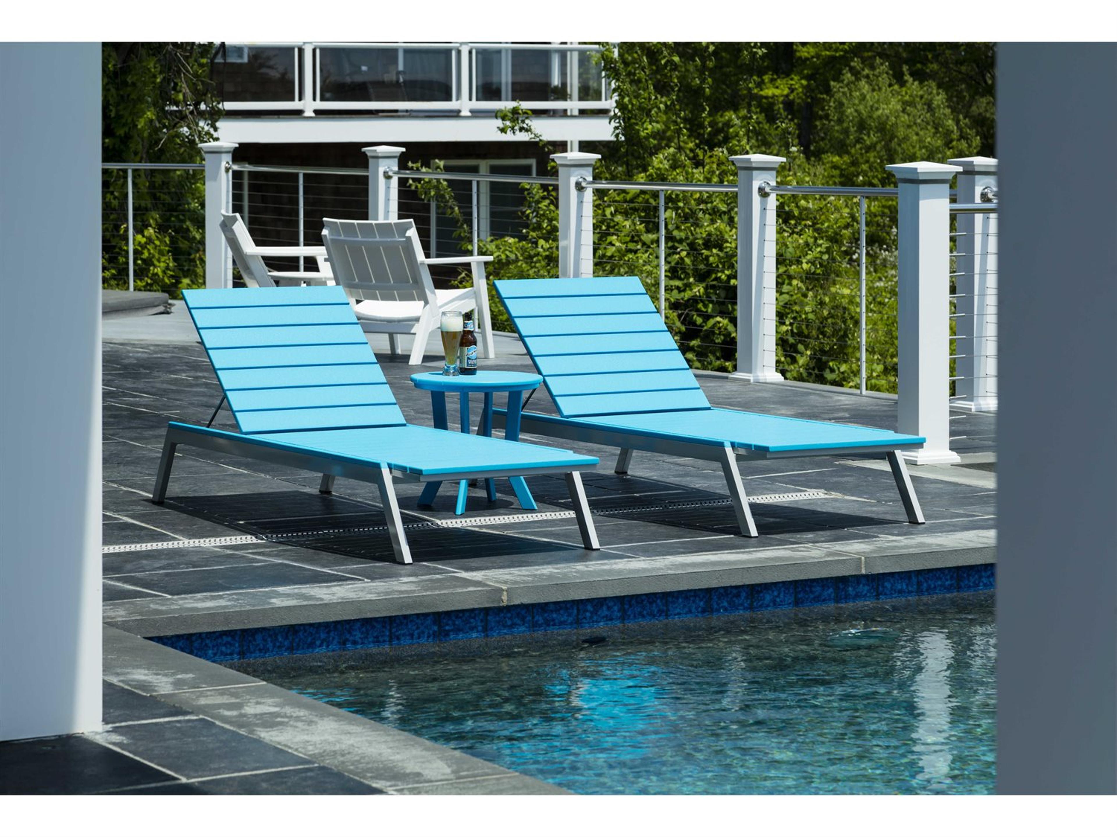 Mad Recycled Plastic Outdoor Patio Lounge Set