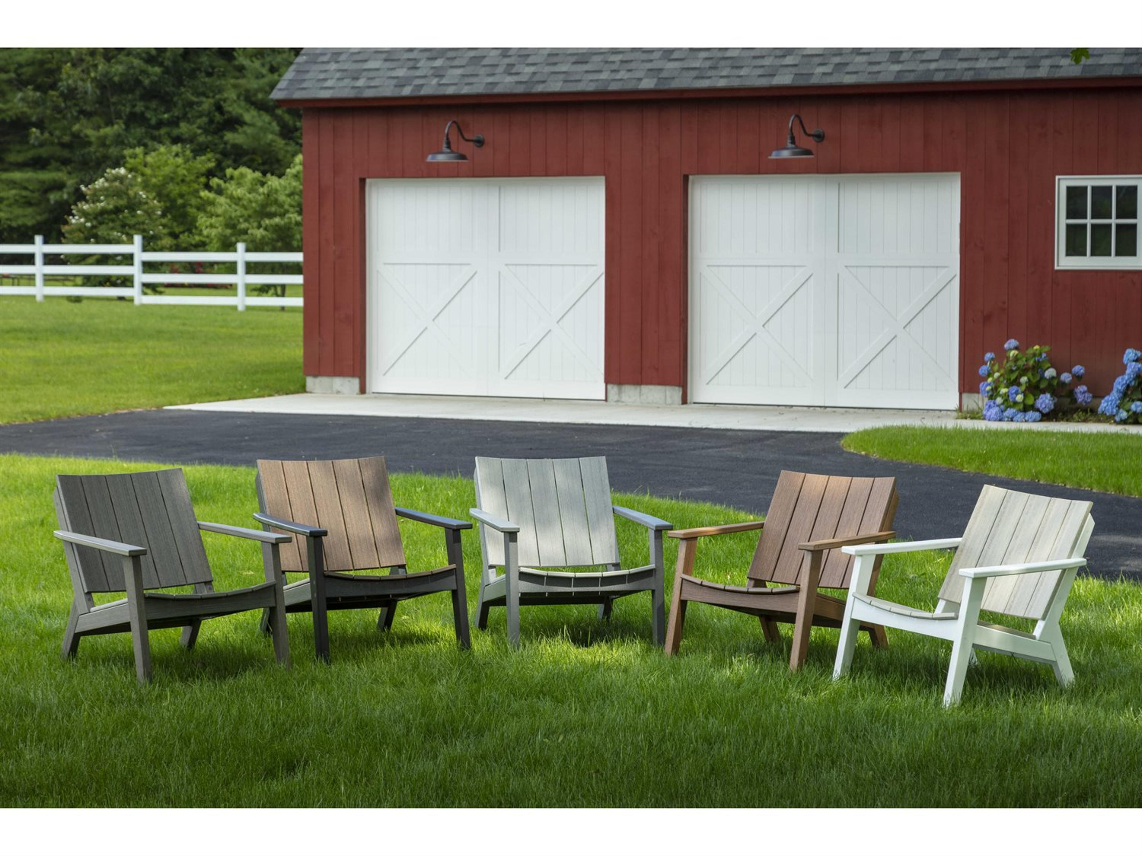 Mad Recycled Plastic Lounge Chair Set