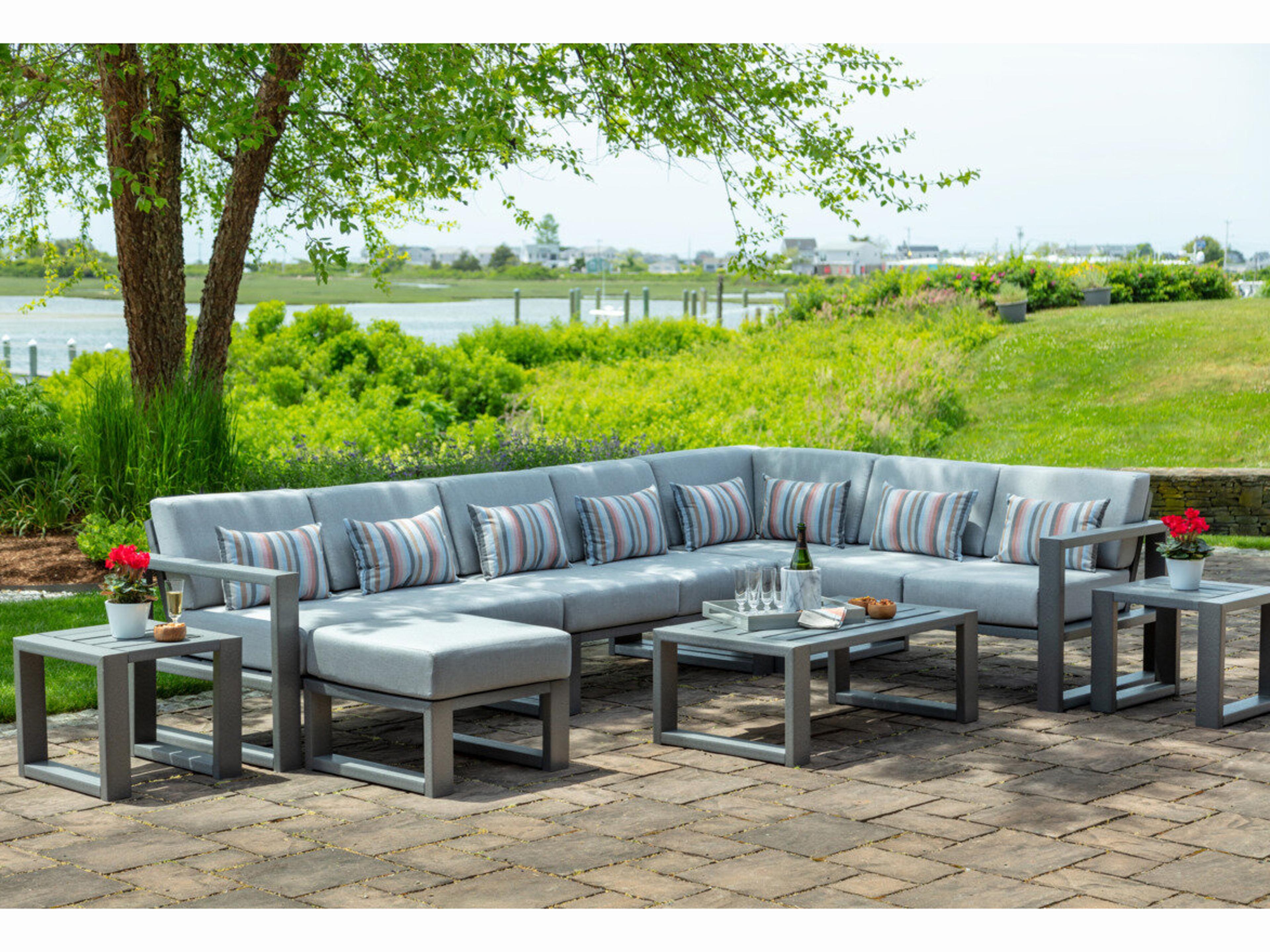 Mia Recycled Plastic Cushion Patio Lounge Set