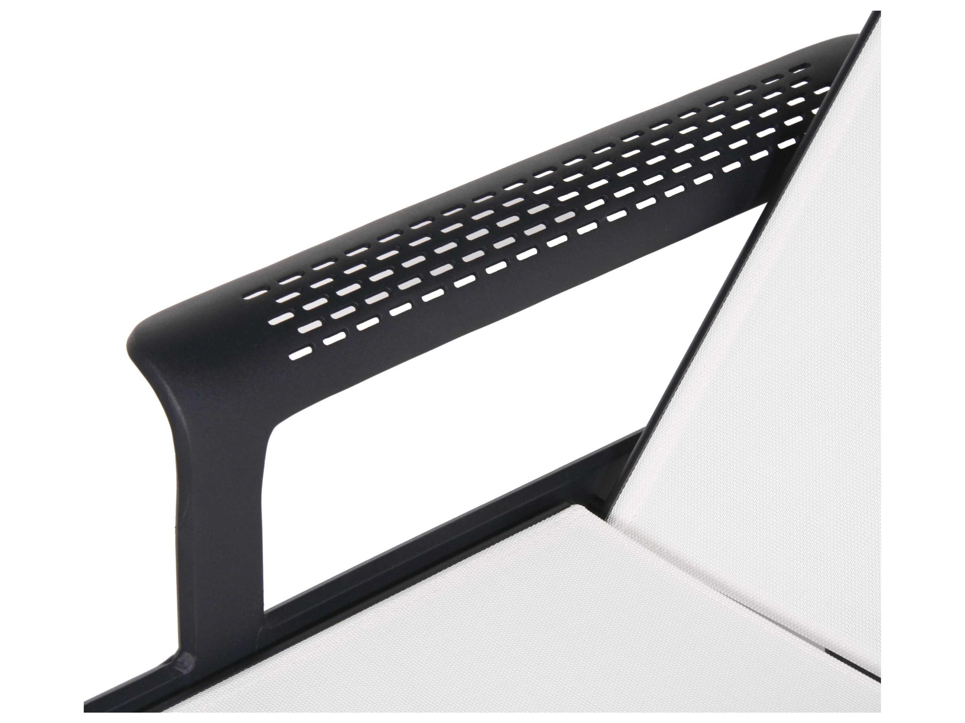 Suncoast South Beach Sling Aluminum Arm Outdoor Loveseat