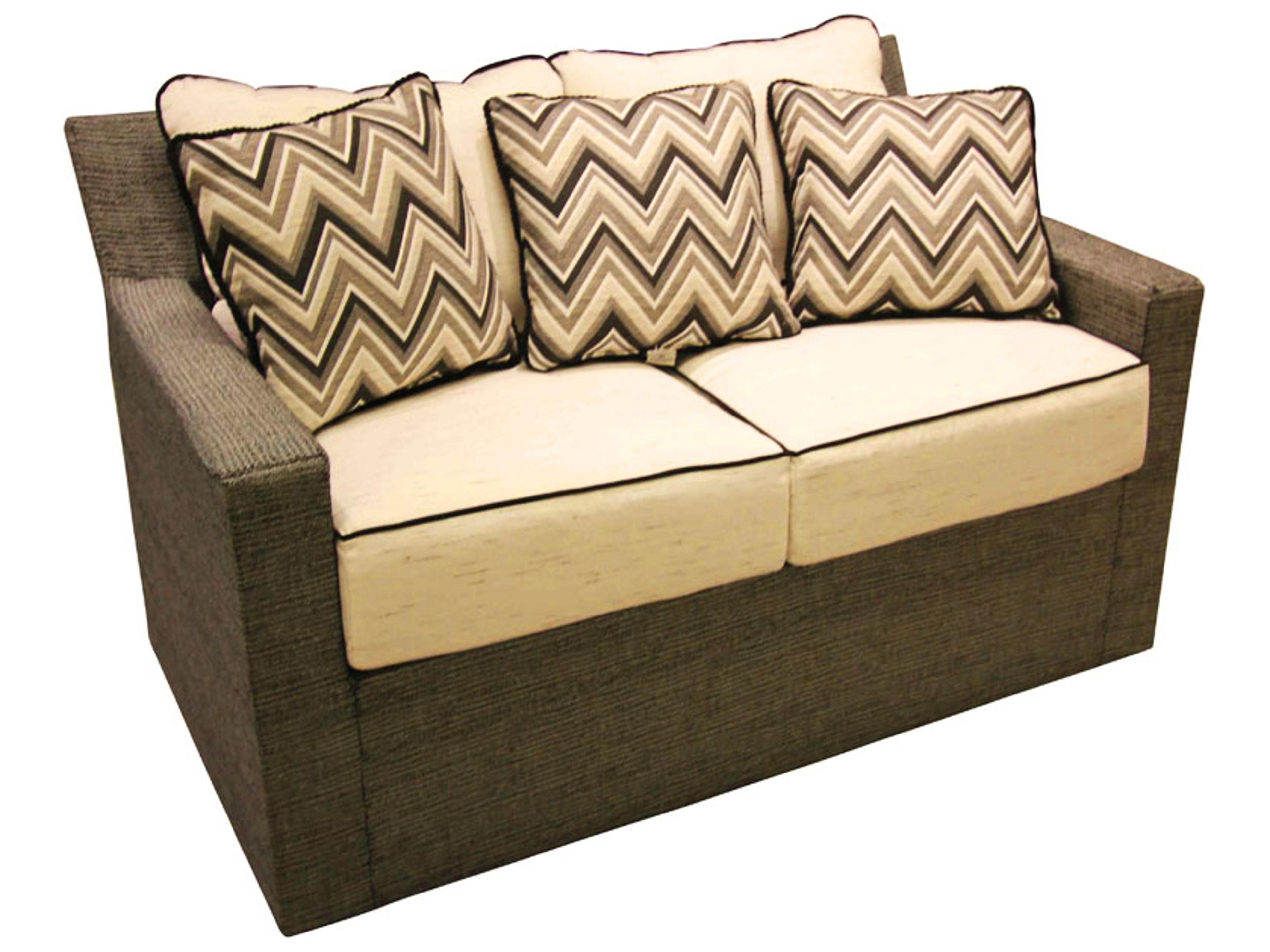 Summer Aluminum Wicker Patio Loveseat