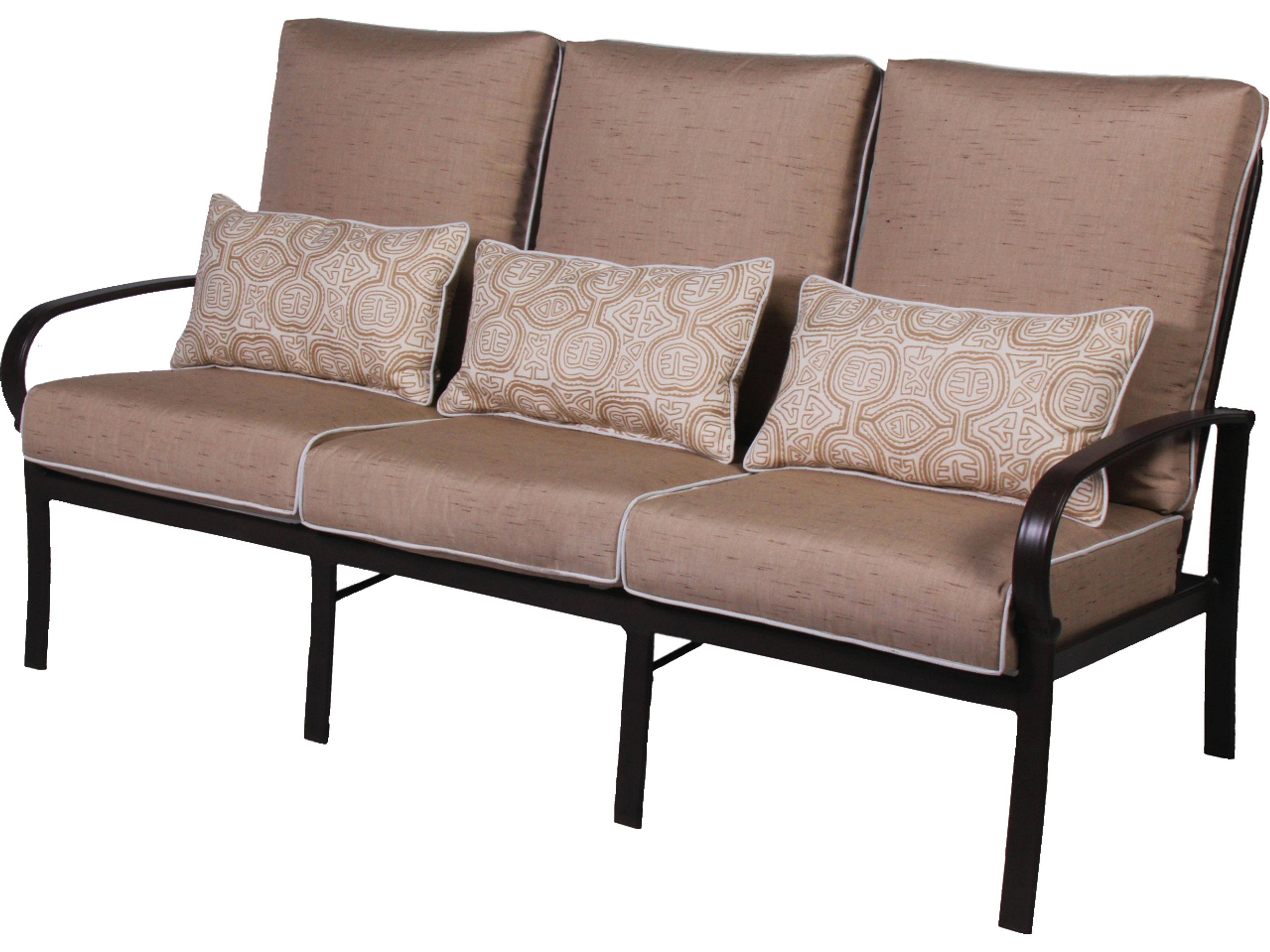 Madison Aluminum Outdoor Patio Sofa