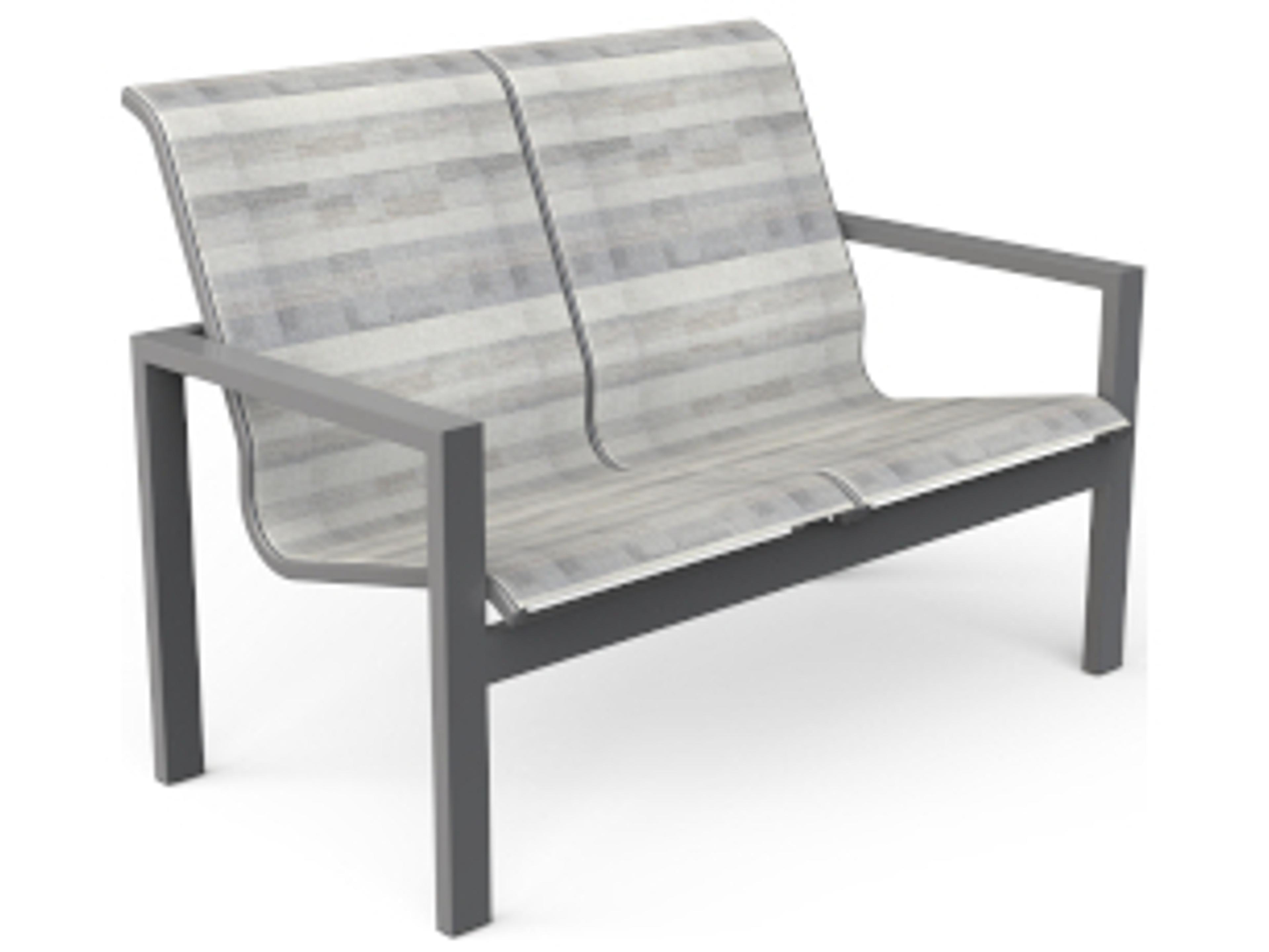 Vectra Sling Aluminum Outdoor Patio Loveseat