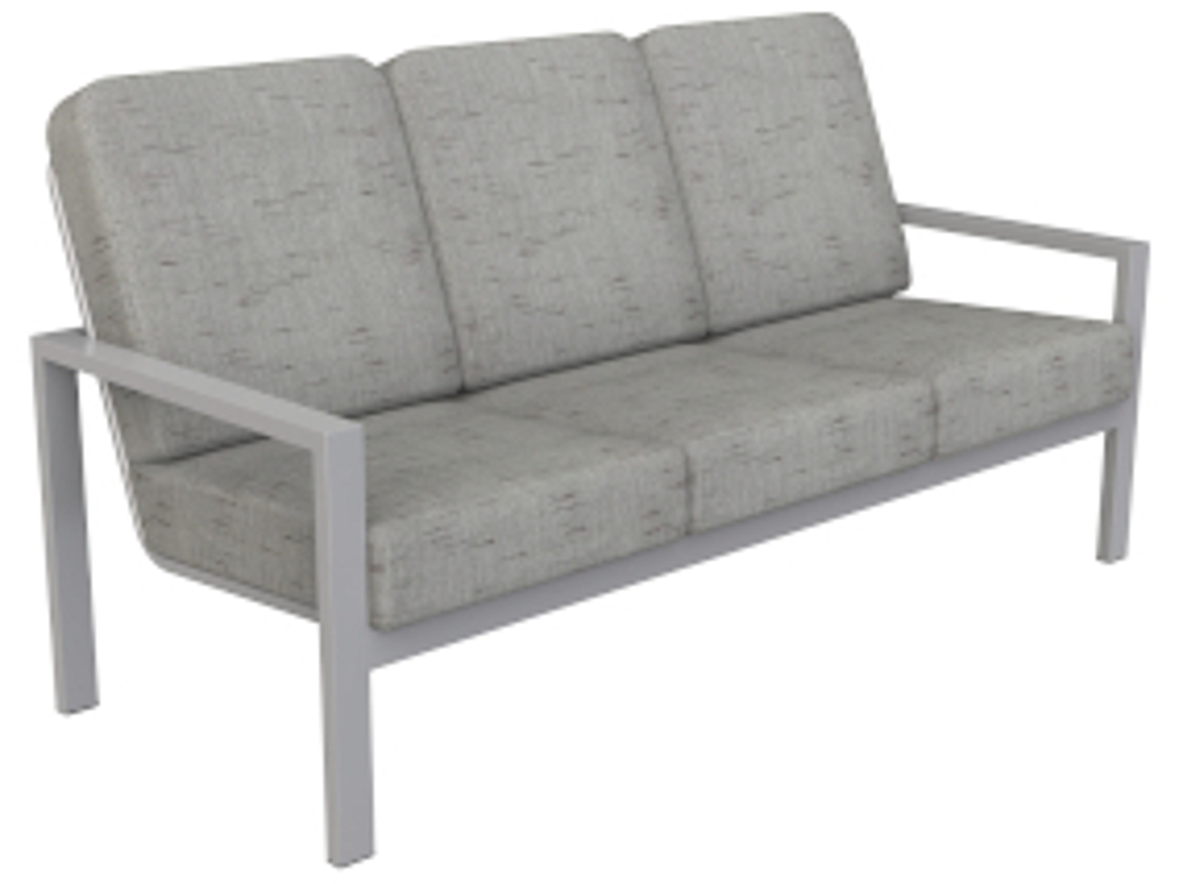 Vectra Bold Cushion Aluminum Outdoor Sofa