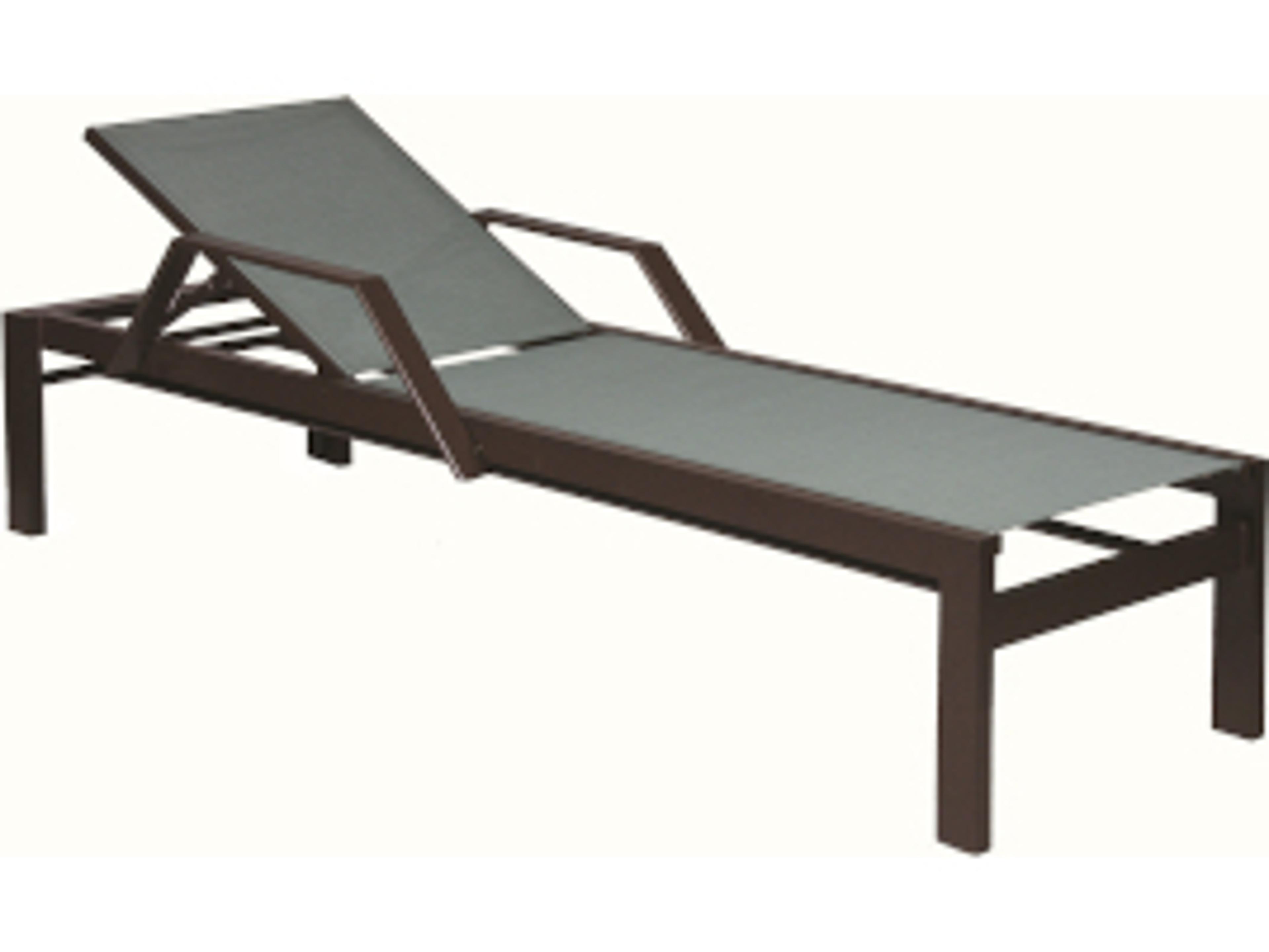 Vectra Bold Sling Aluminum Outdoor Chaise Lounge