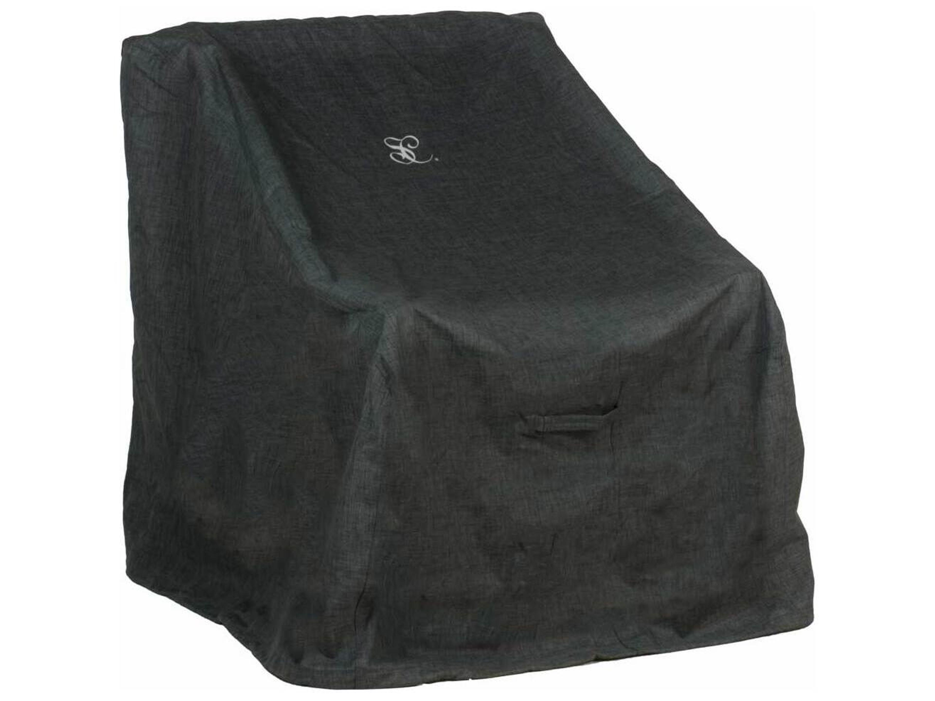 Furniture High Back Lounge Chair Cover