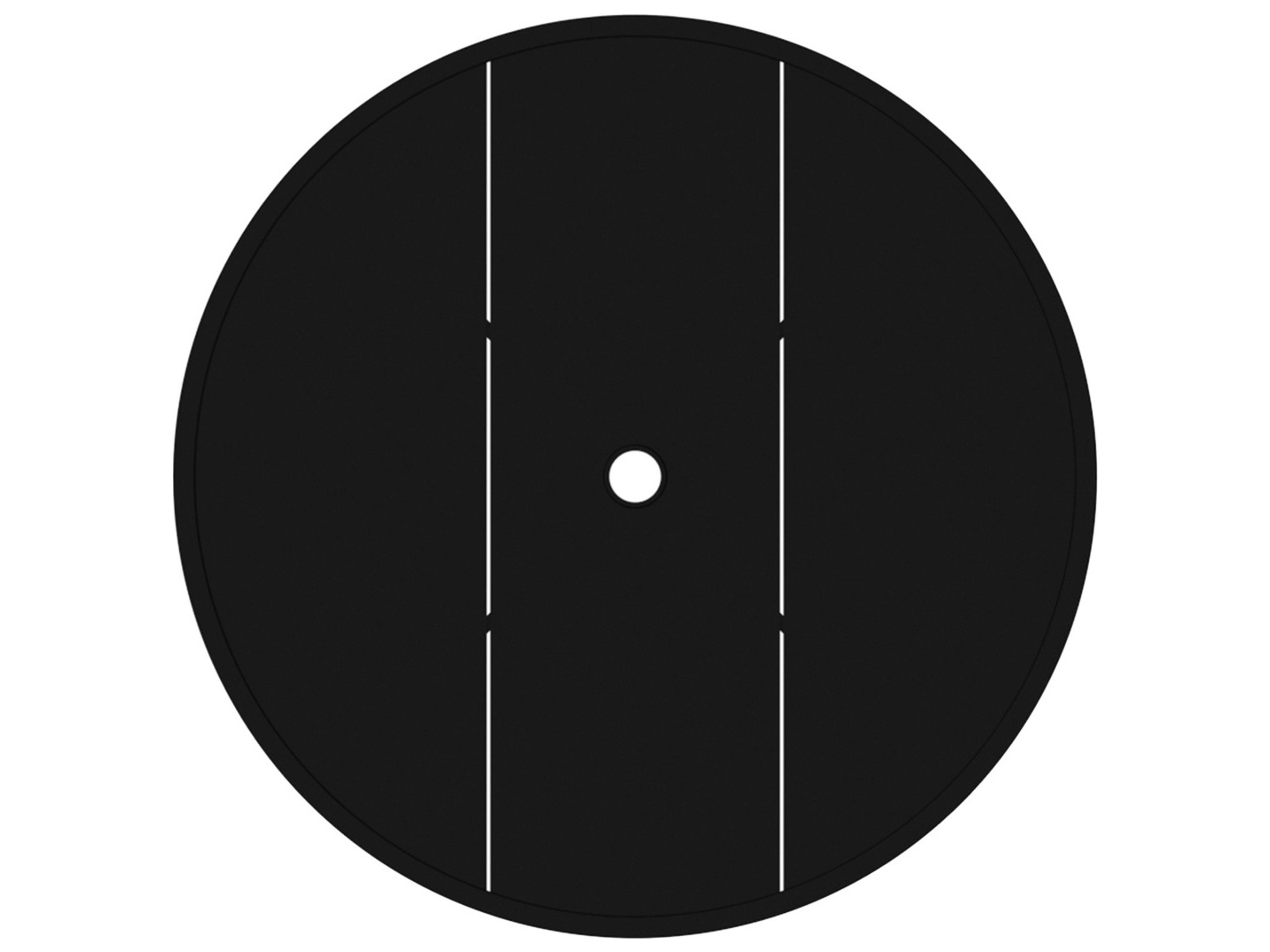 Summer Classics Wrought Aluminum Round Table Top with Umbrella Hole